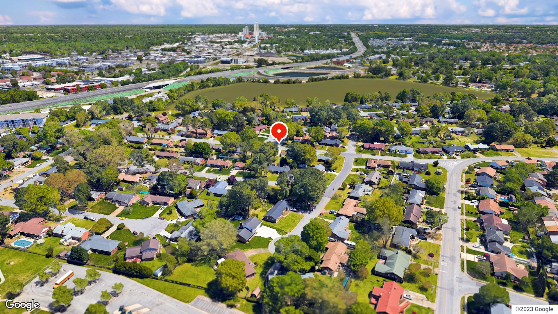 Aerial view