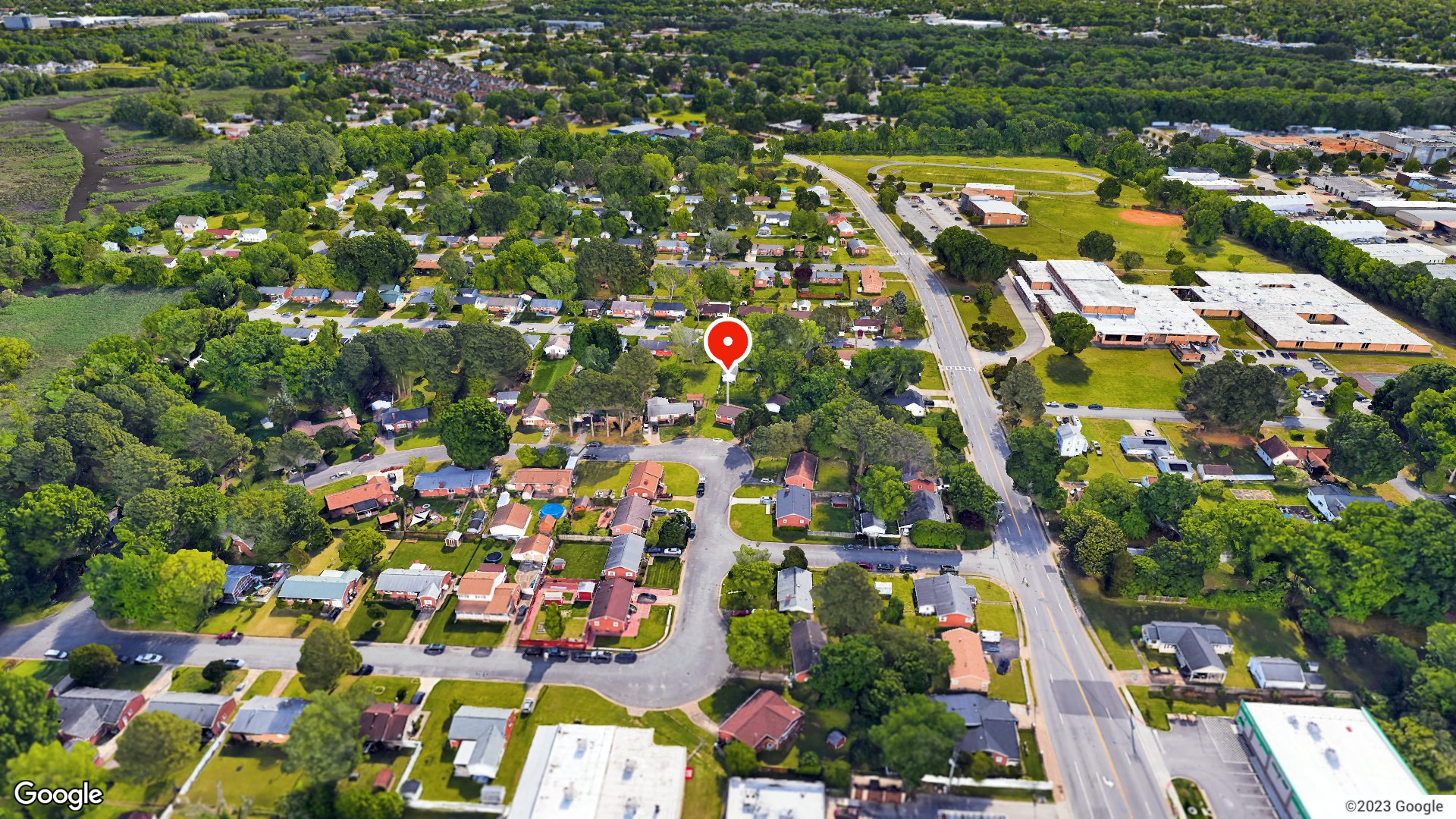 Aerial view