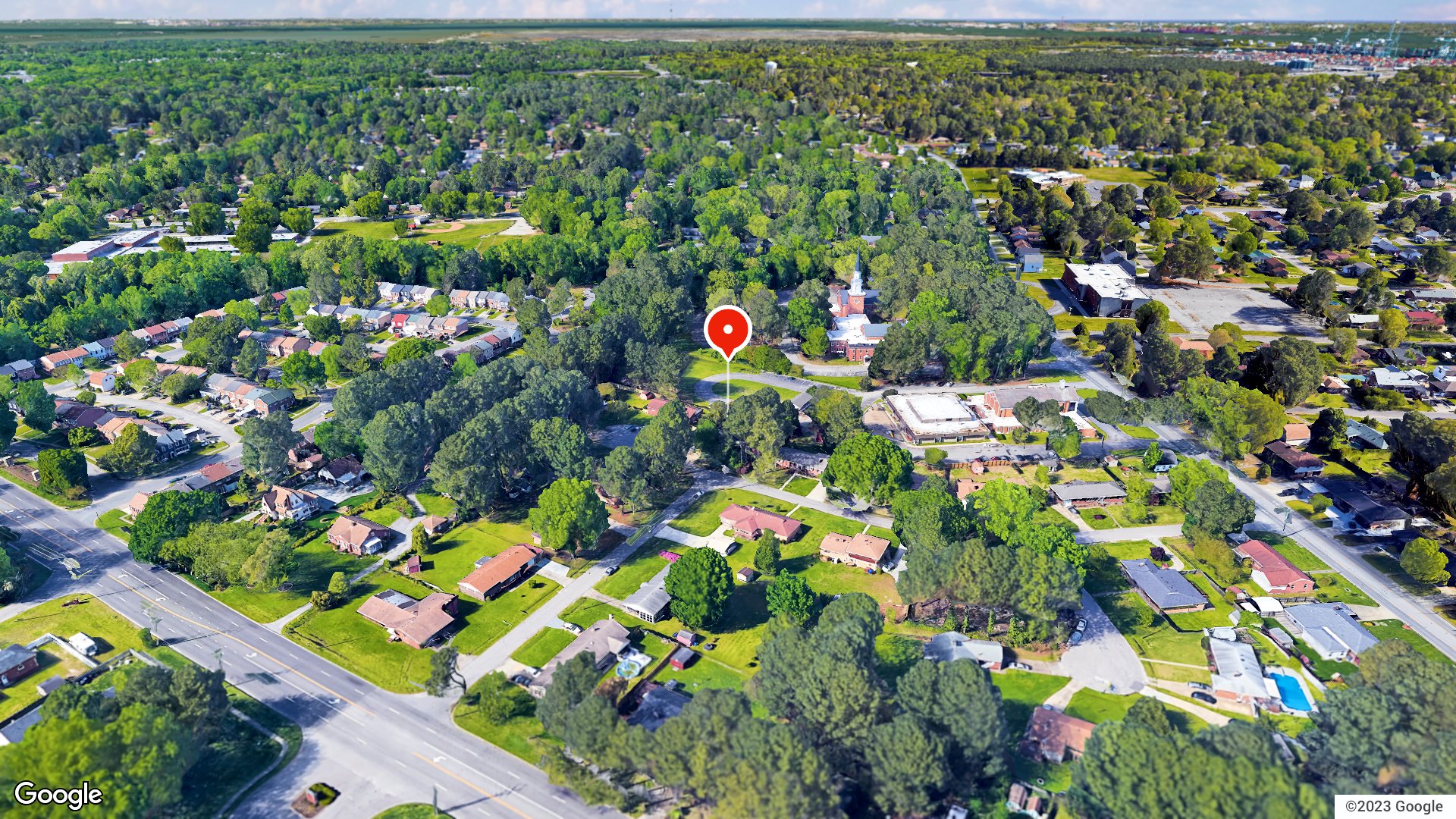 Aerial view