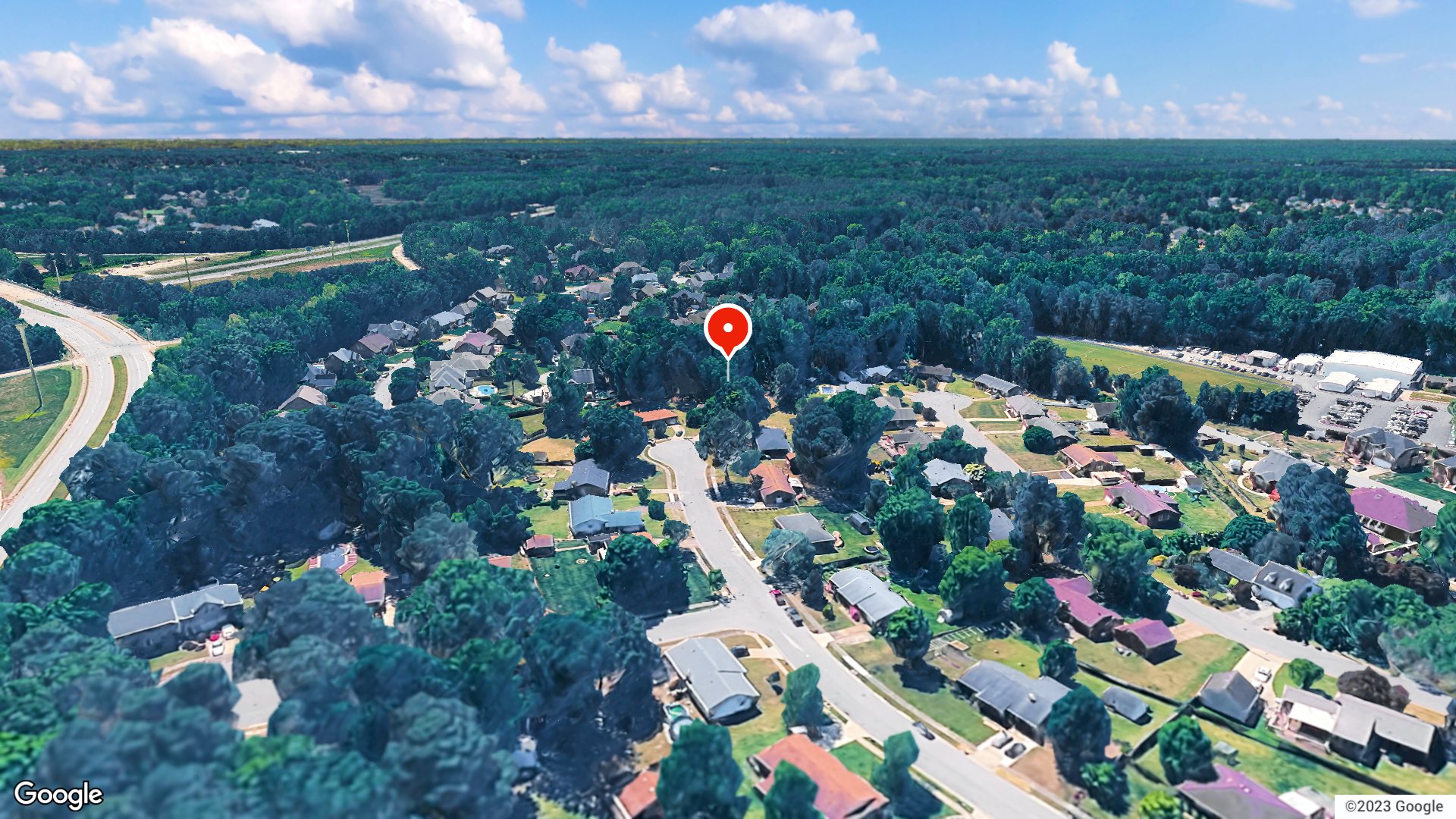 Aerial view
