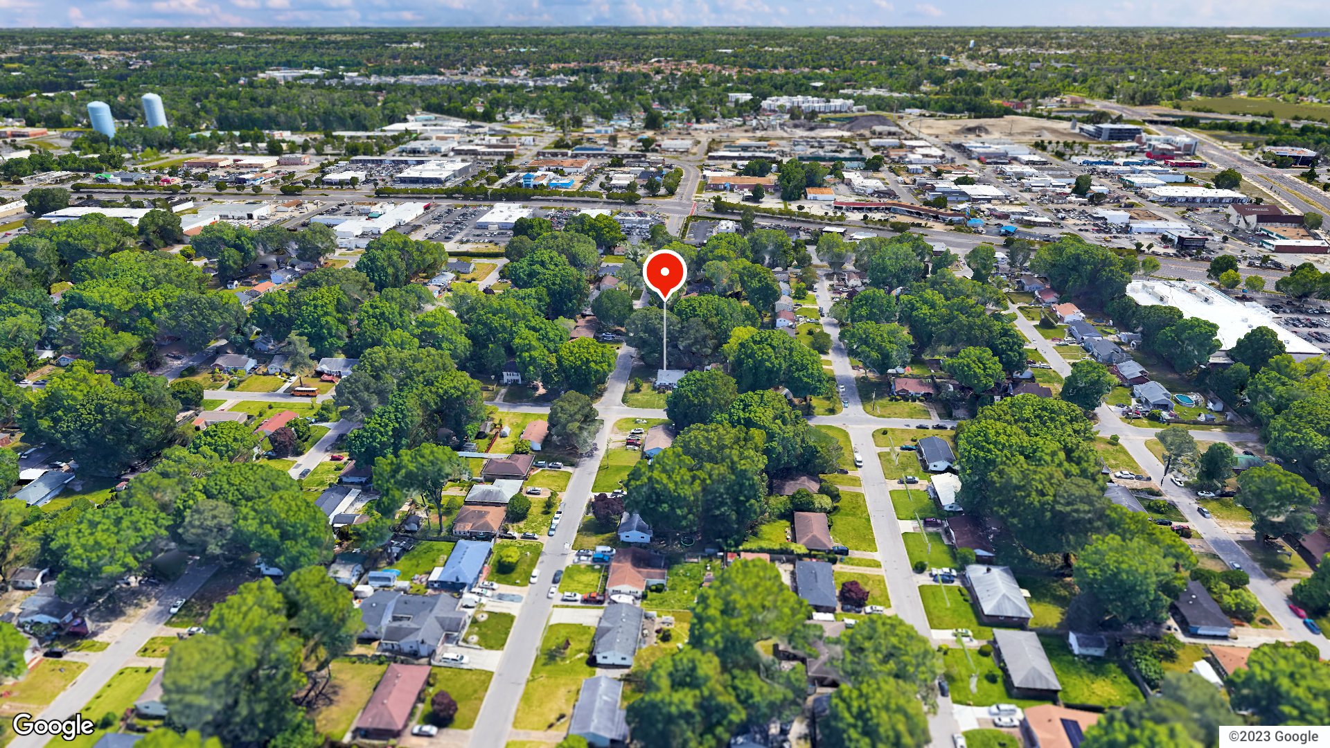Aerial view
