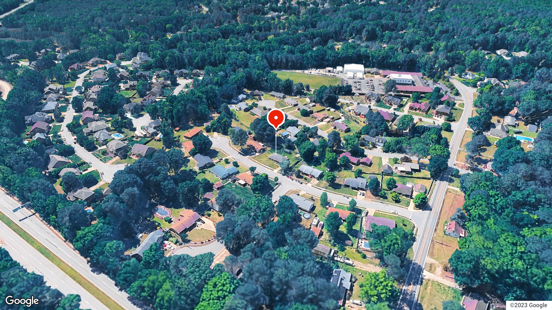 Aerial view