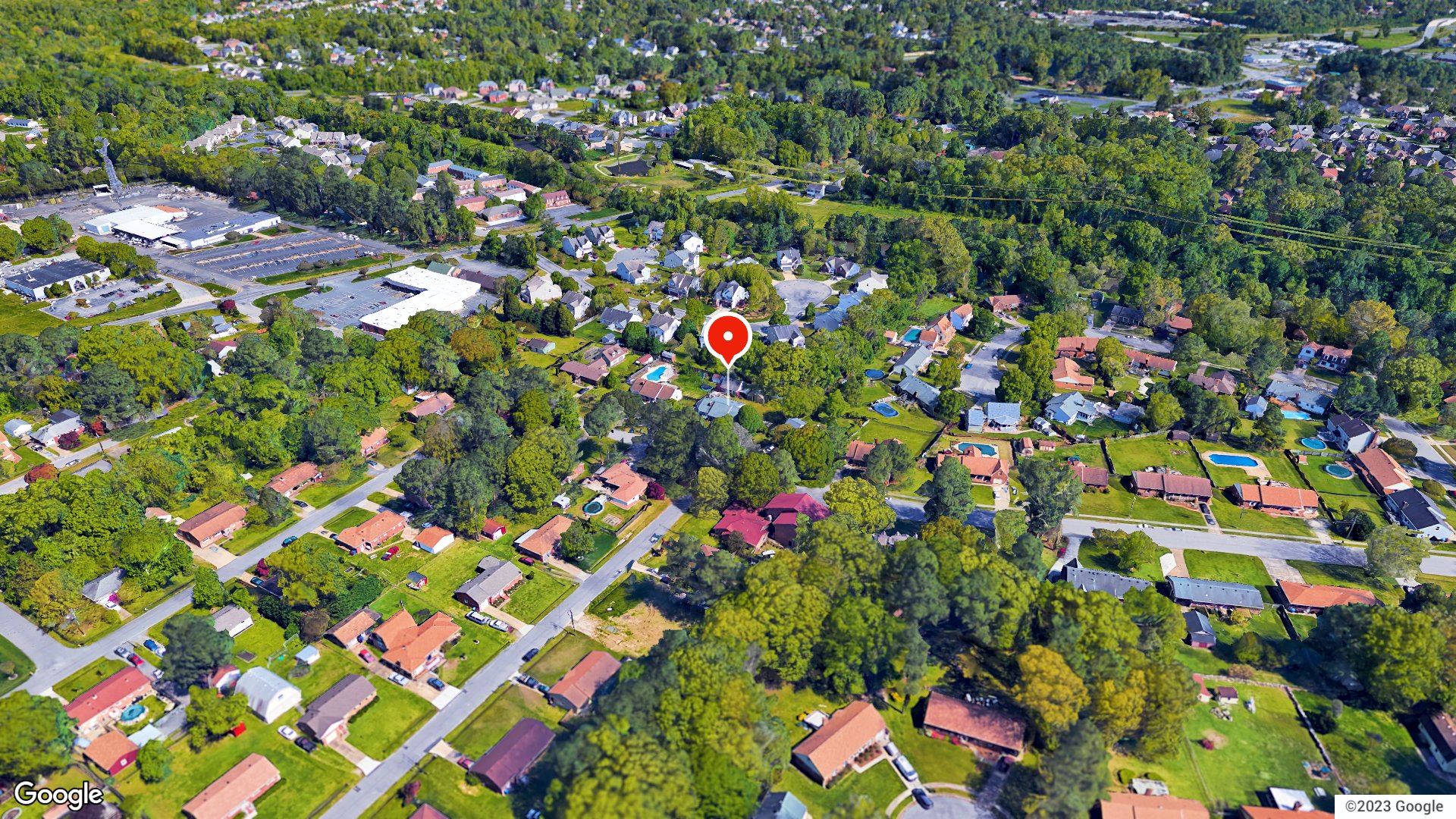 Aerial view