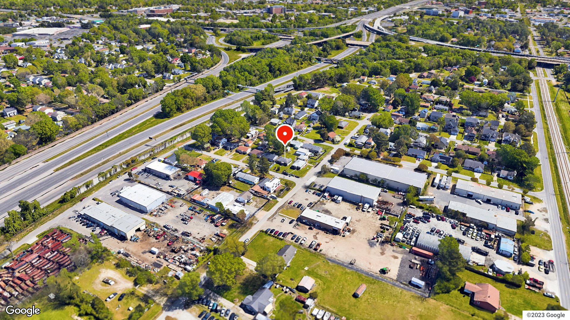 Aerial view