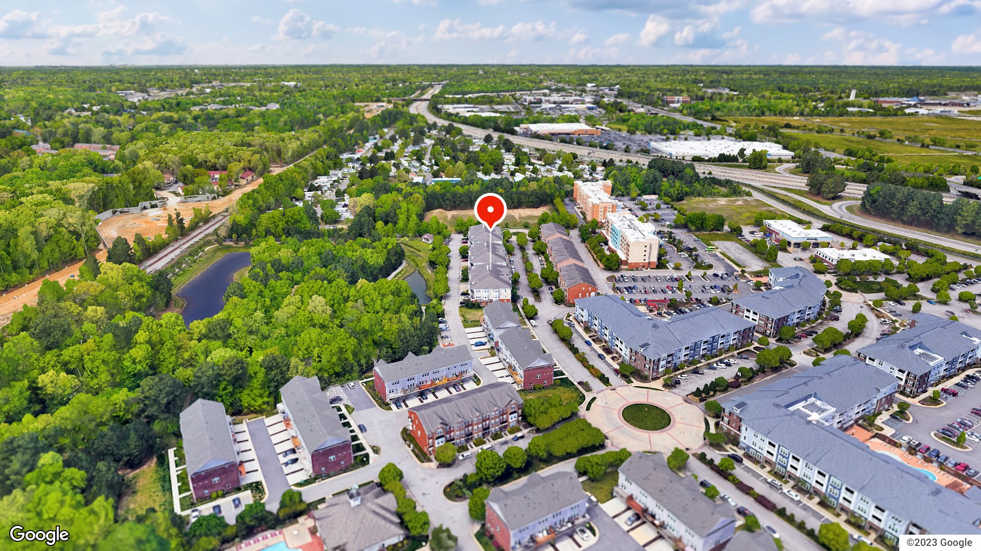 Aerial view