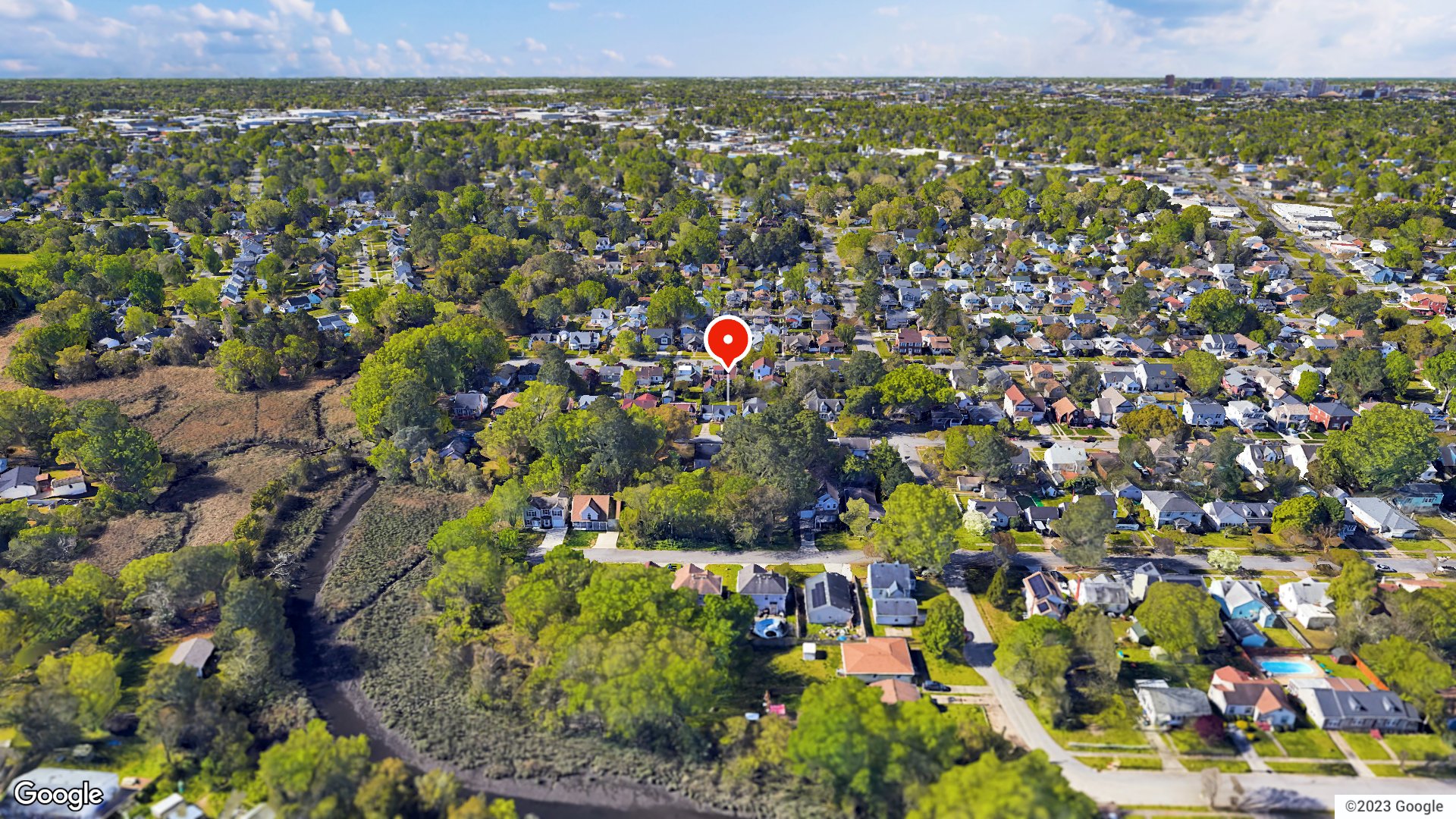Aerial view
