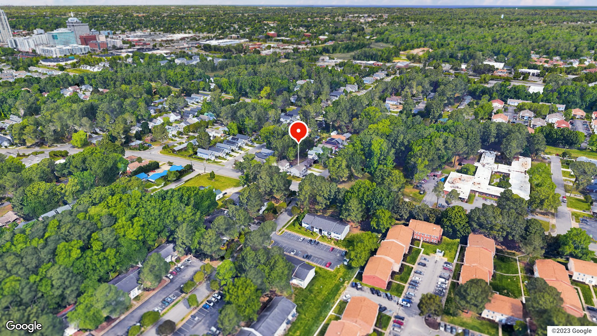 Aerial view