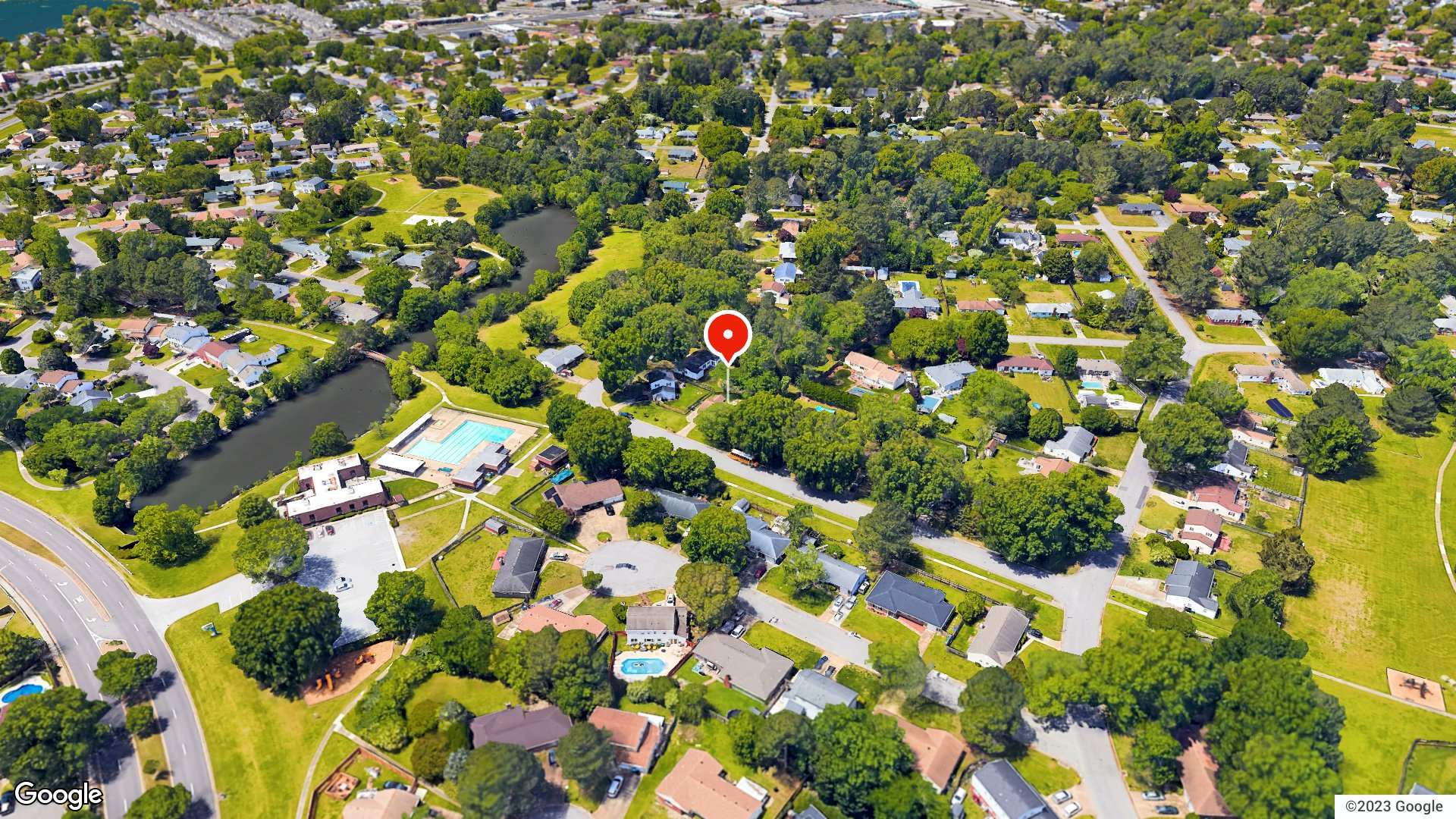 Aerial view