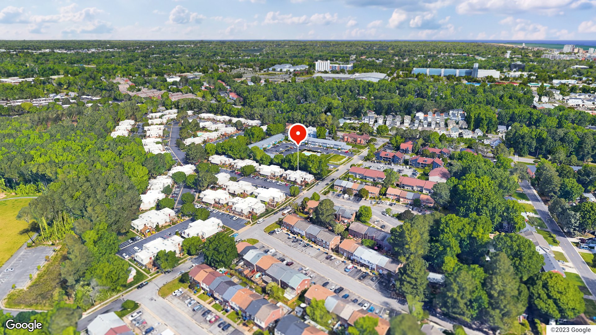 Aerial view