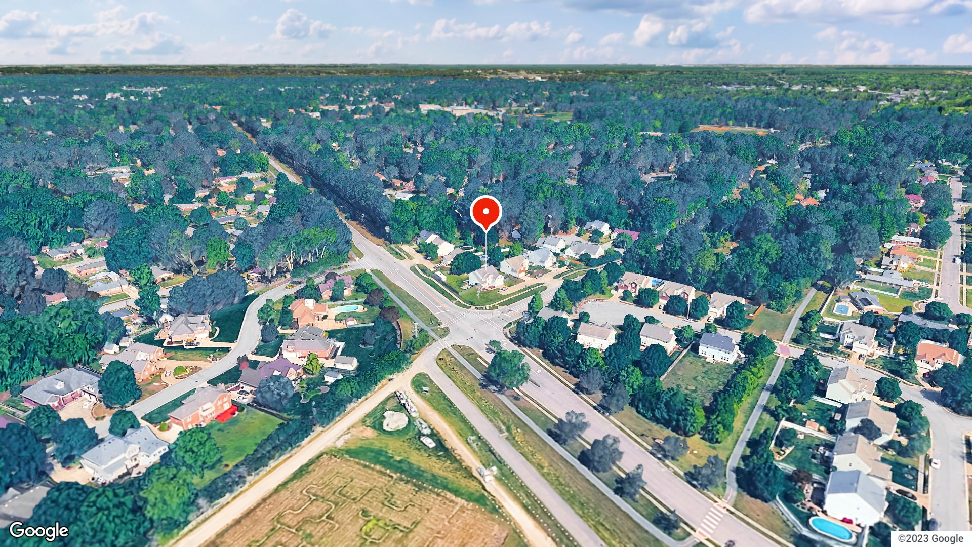 Aerial view
