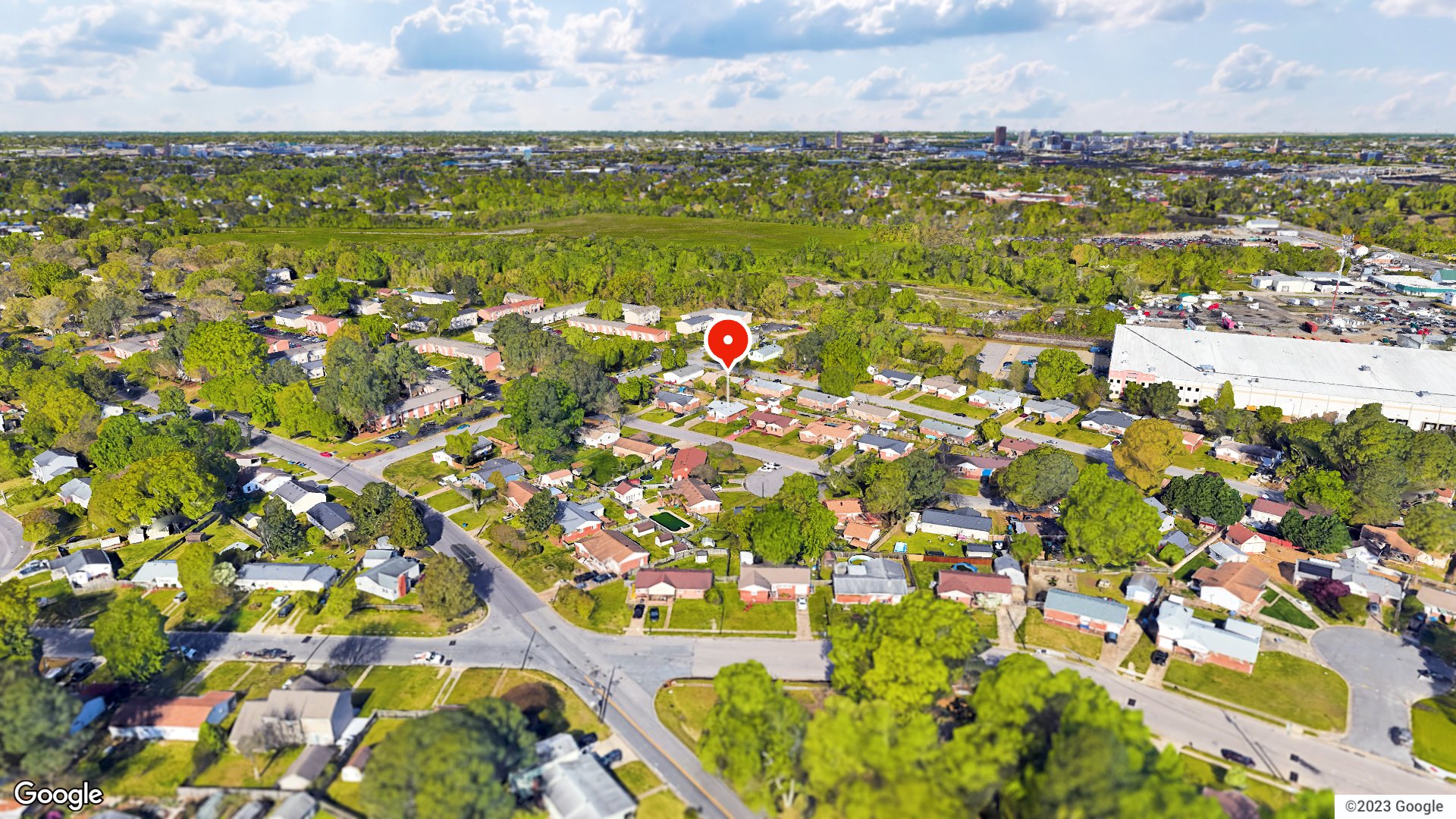 Aerial view