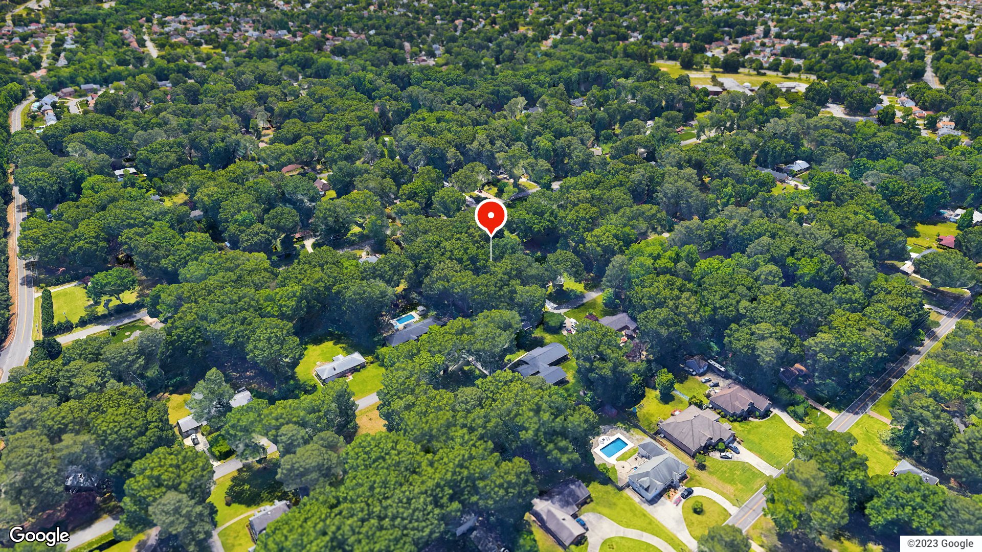 Aerial view