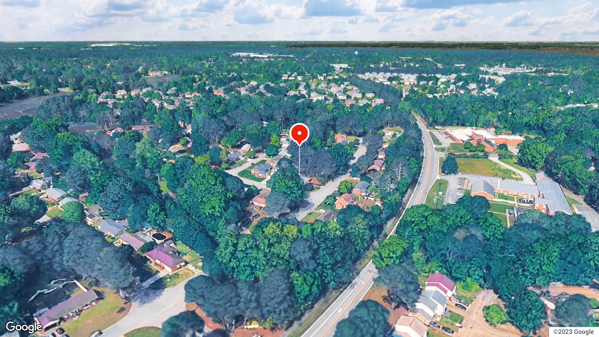 Aerial view