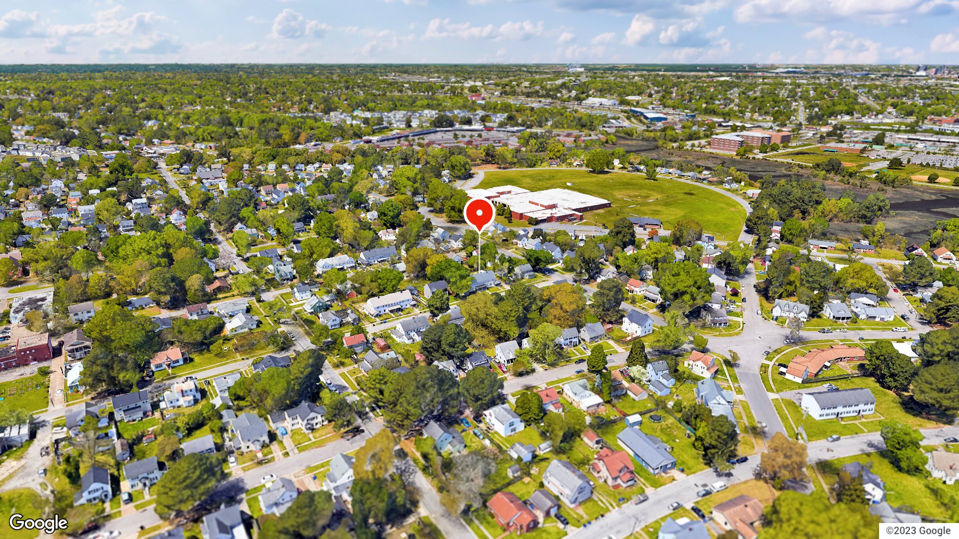 Aerial view