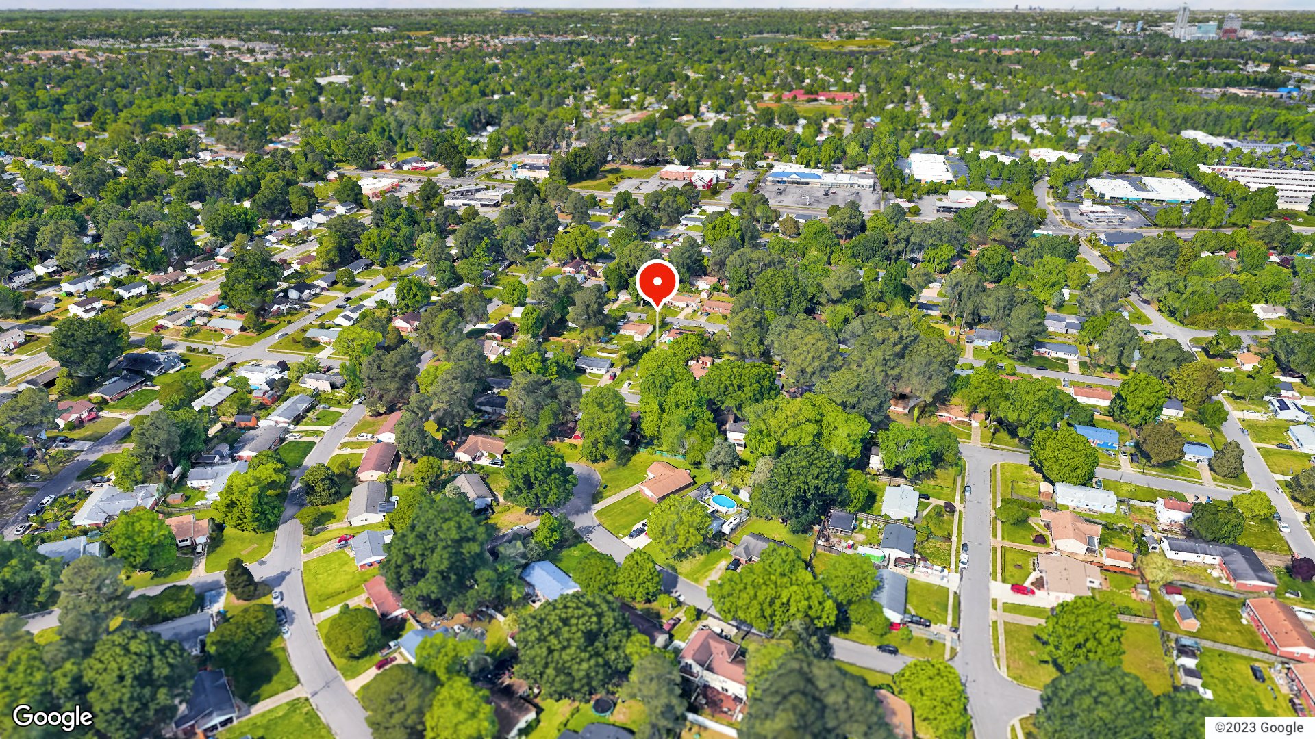 Aerial view