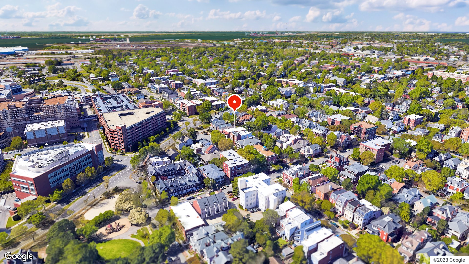 Aerial view