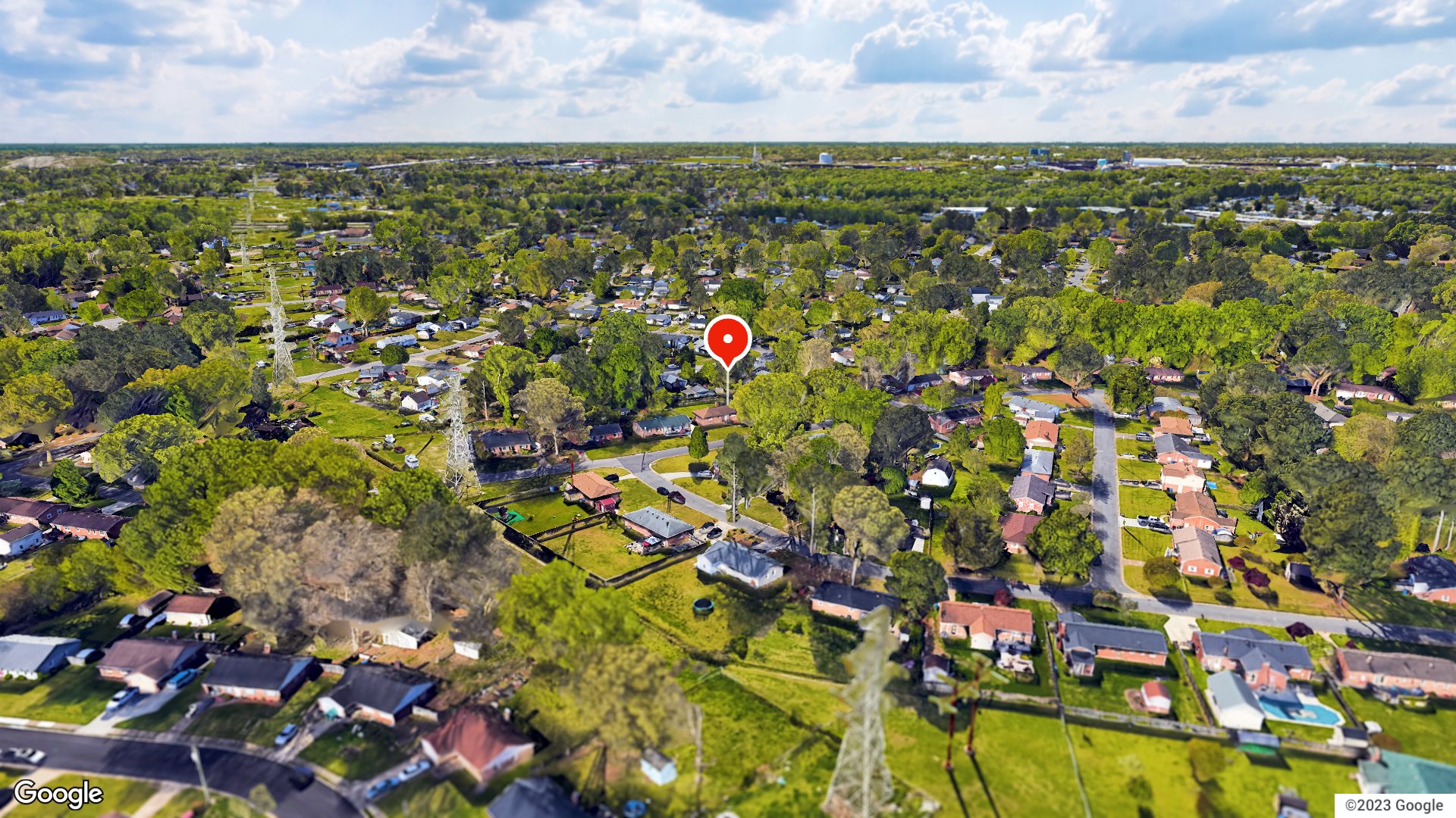Aerial view
