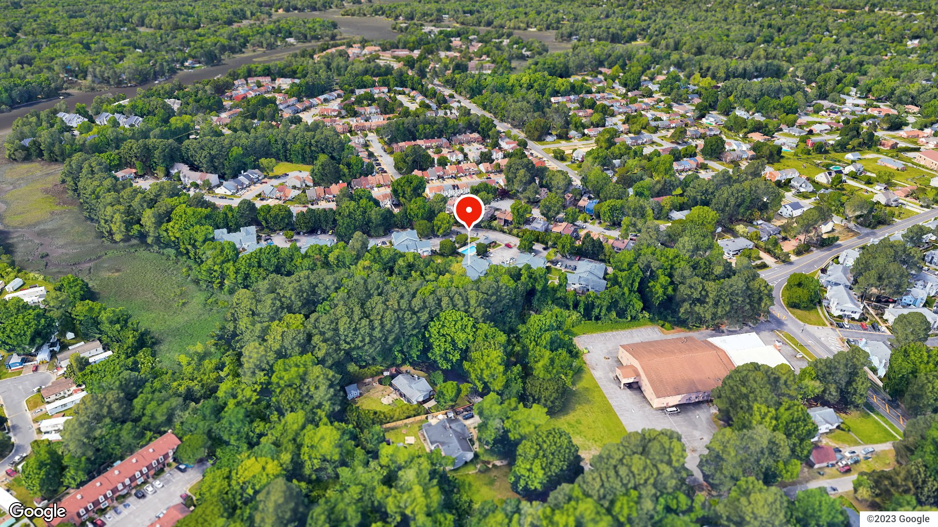 Aerial view