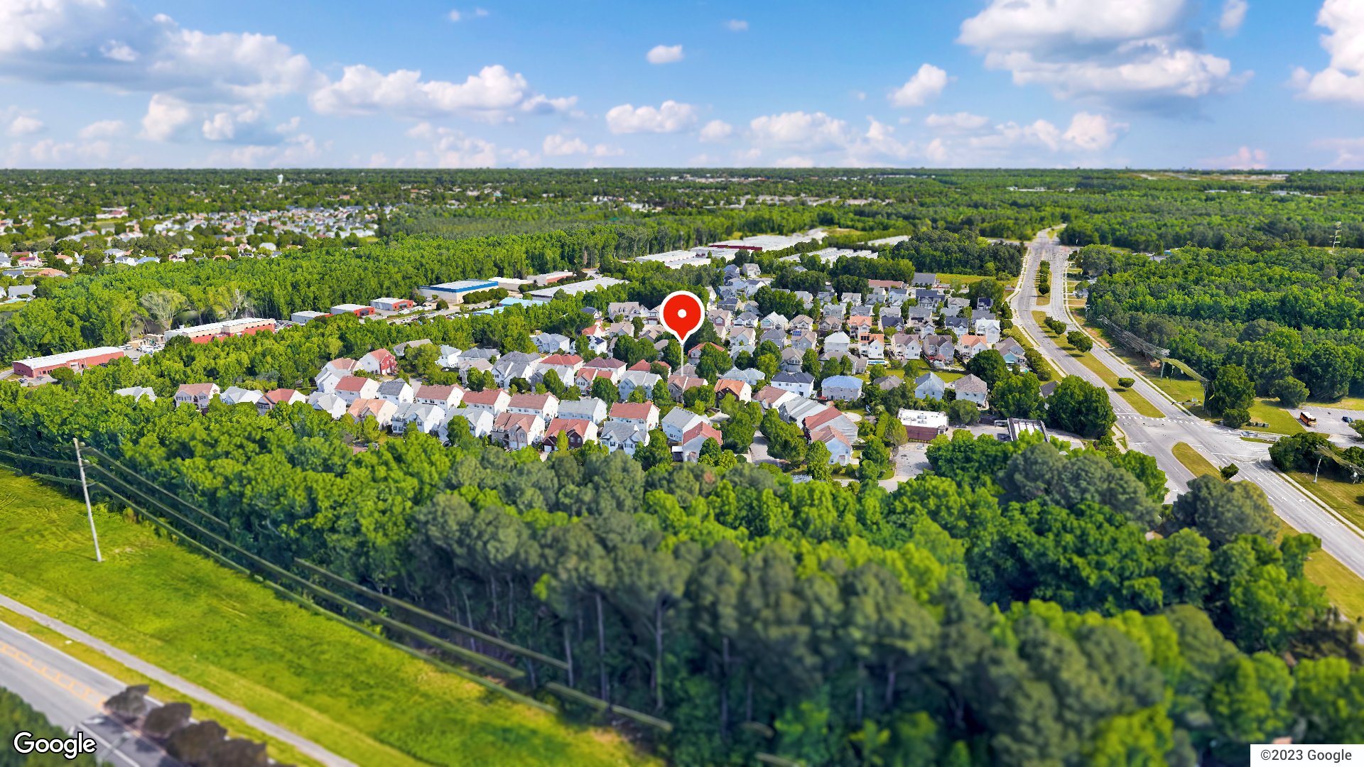Aerial view