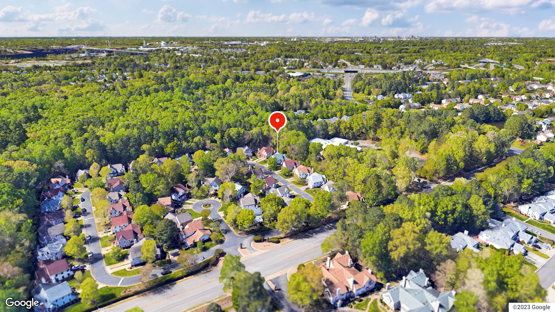Aerial view