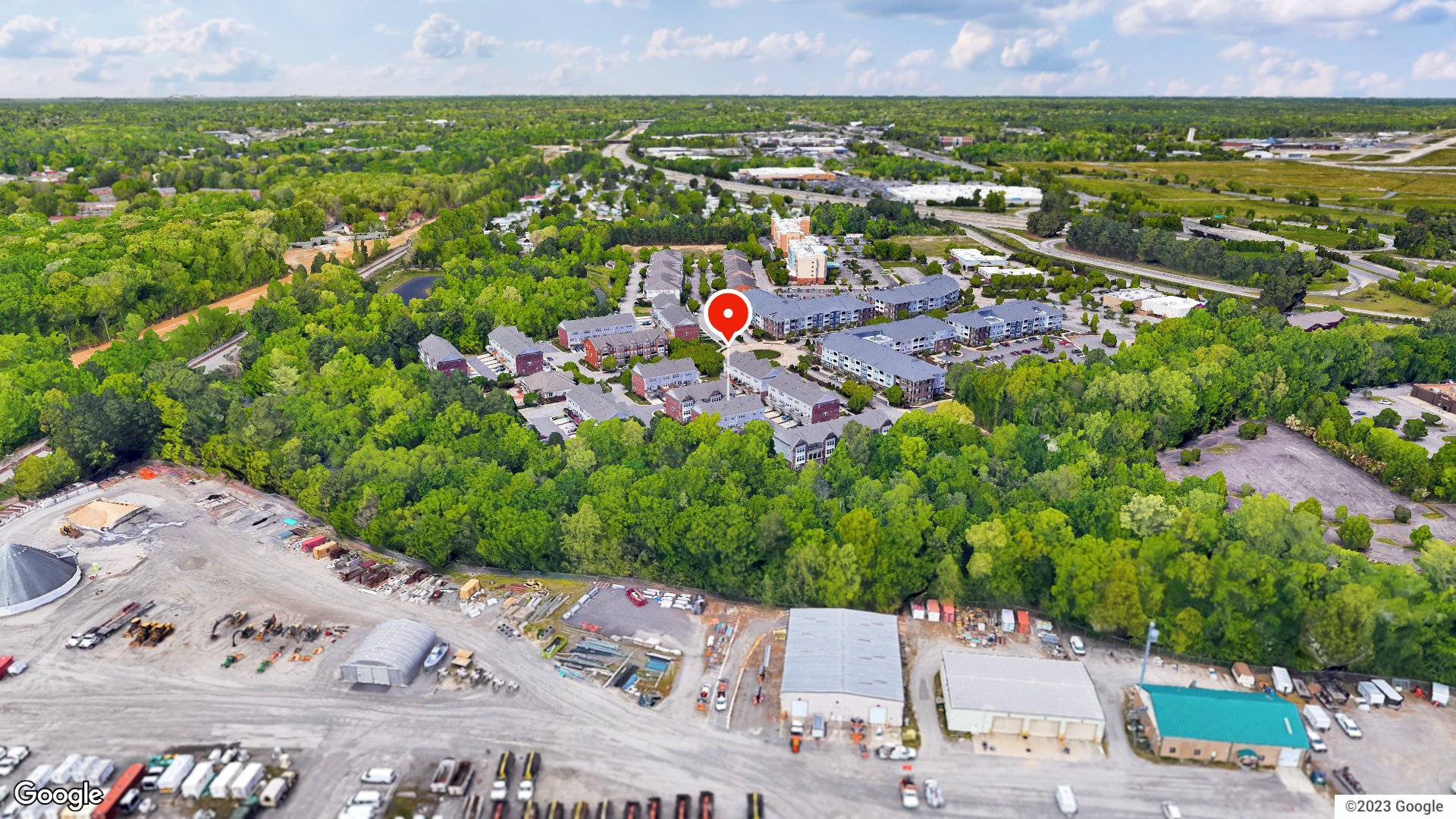 Aerial view