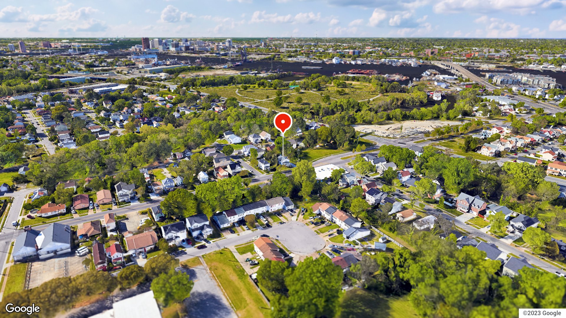 Aerial view