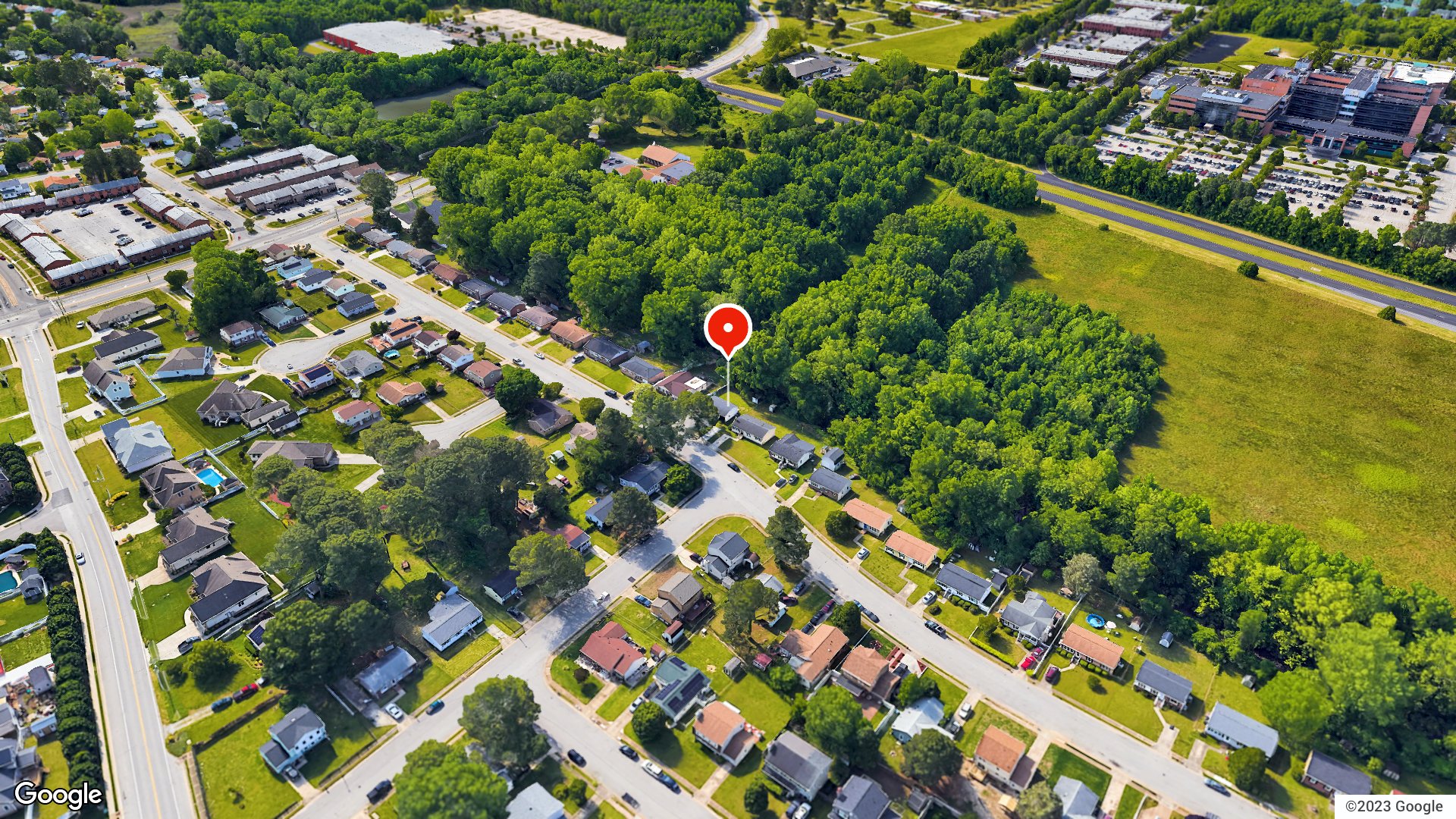 Aerial view