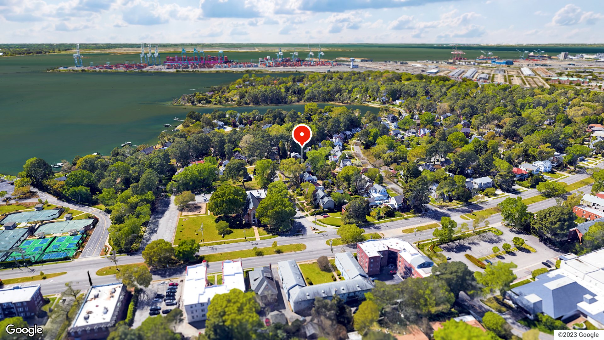 Aerial view