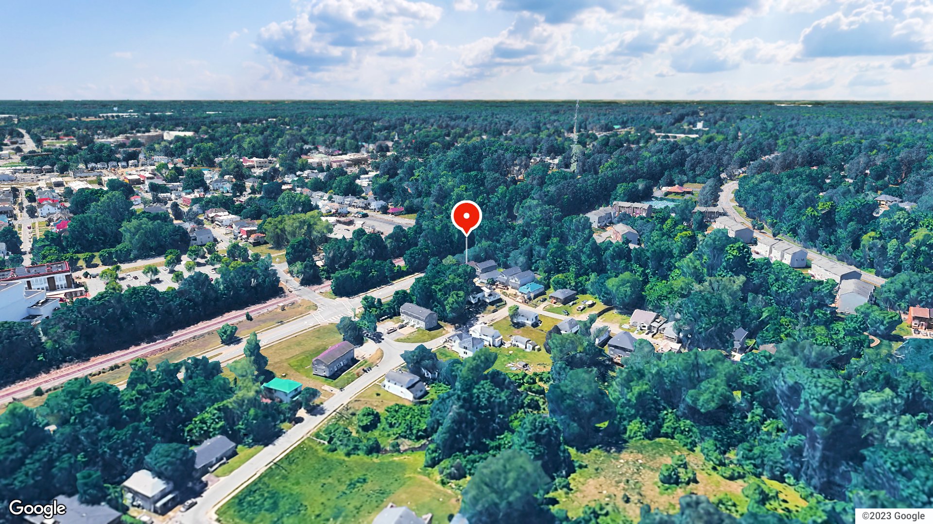 Aerial view