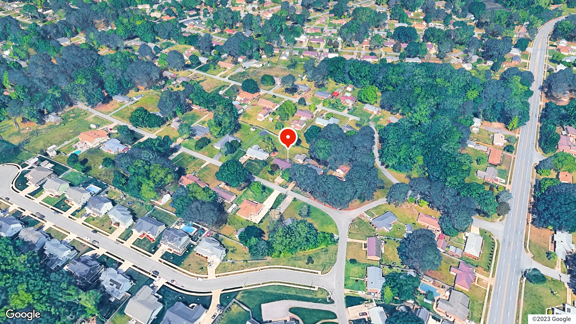 Aerial view