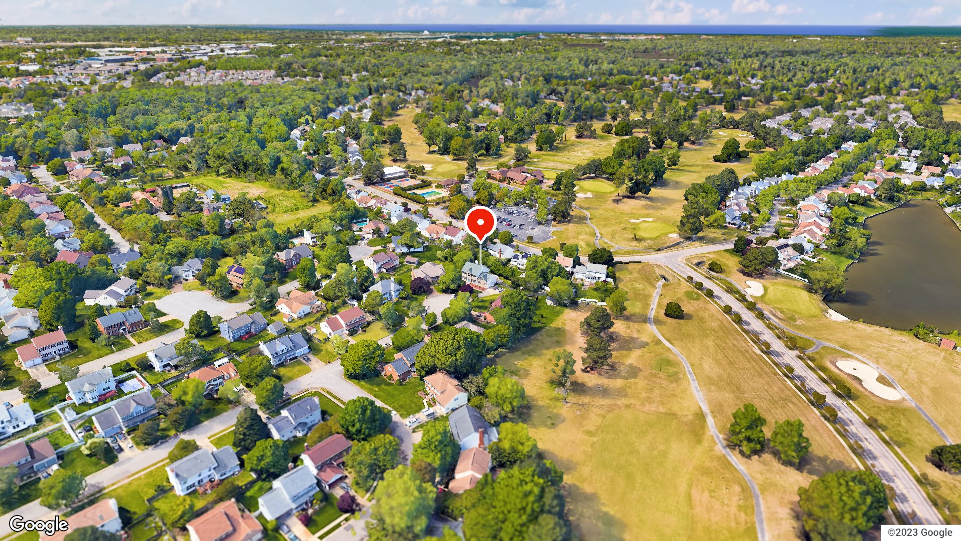 Aerial view