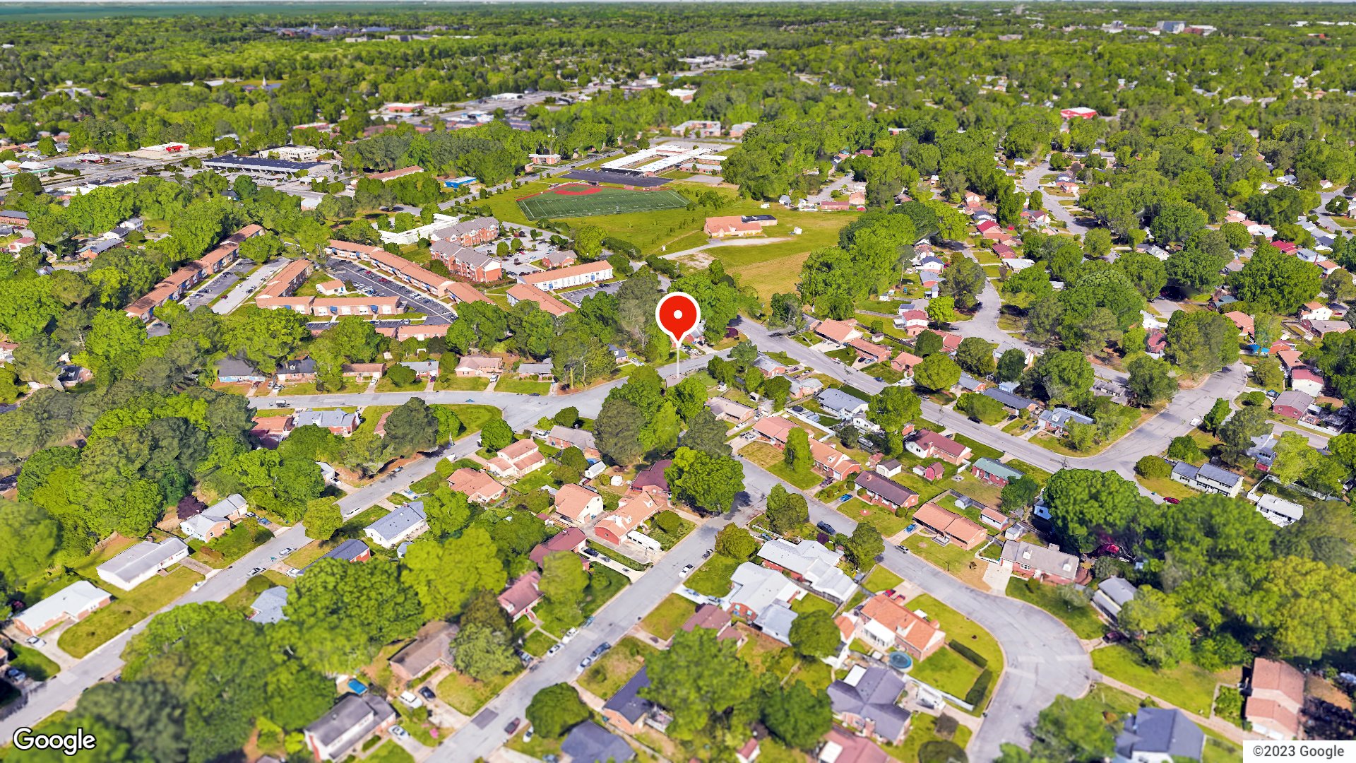 Aerial view
