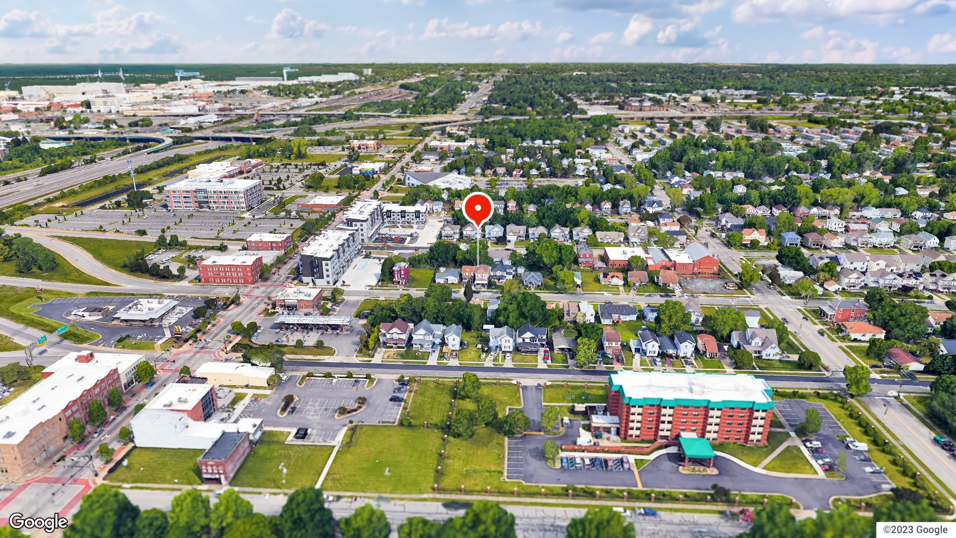 Aerial view