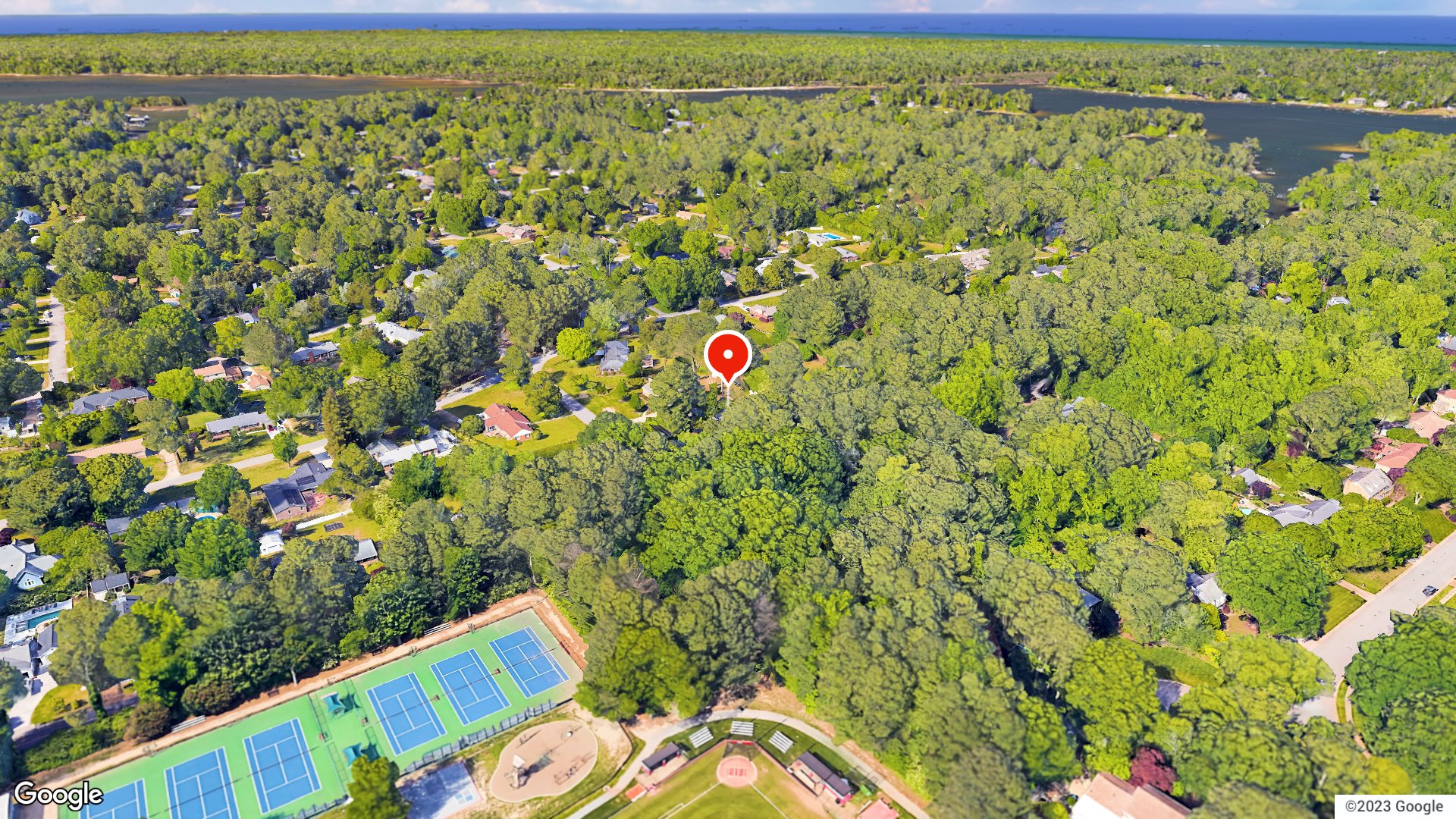 Aerial view