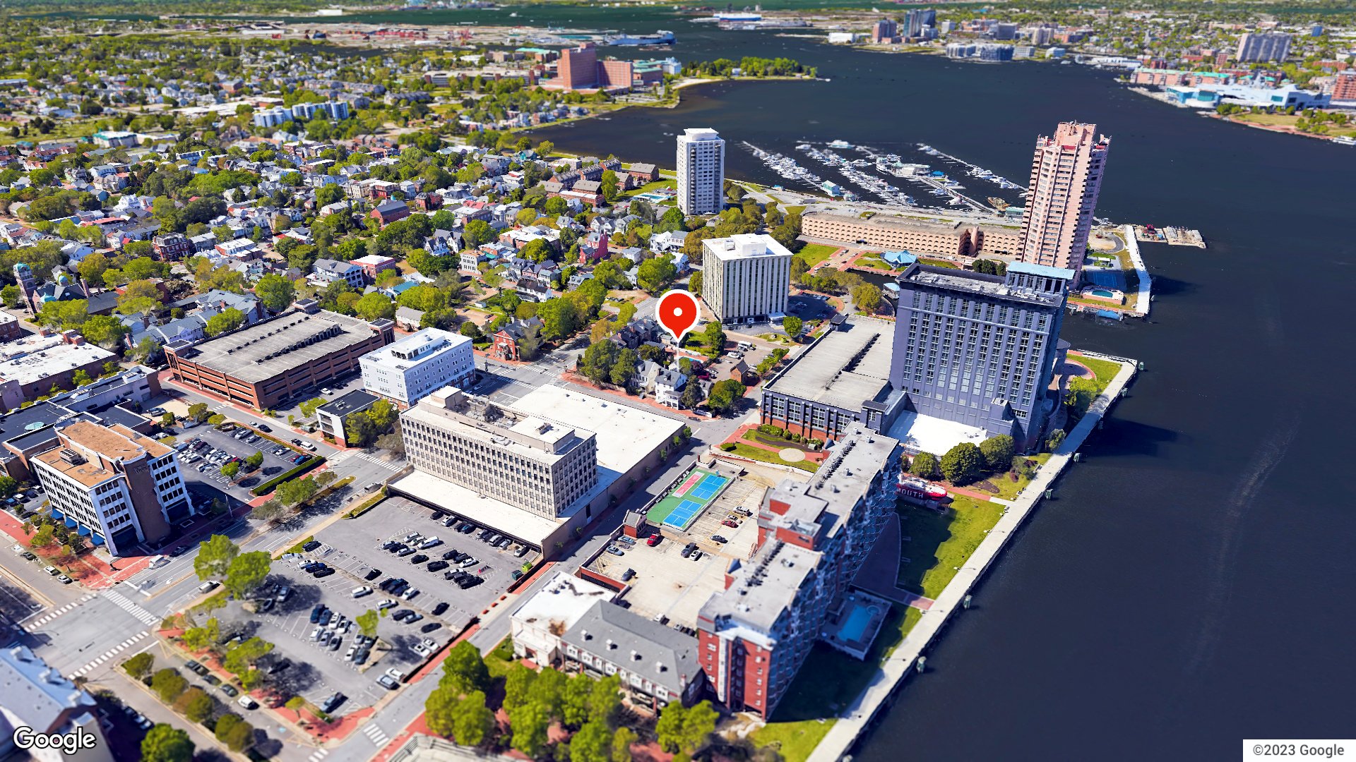 Aerial view