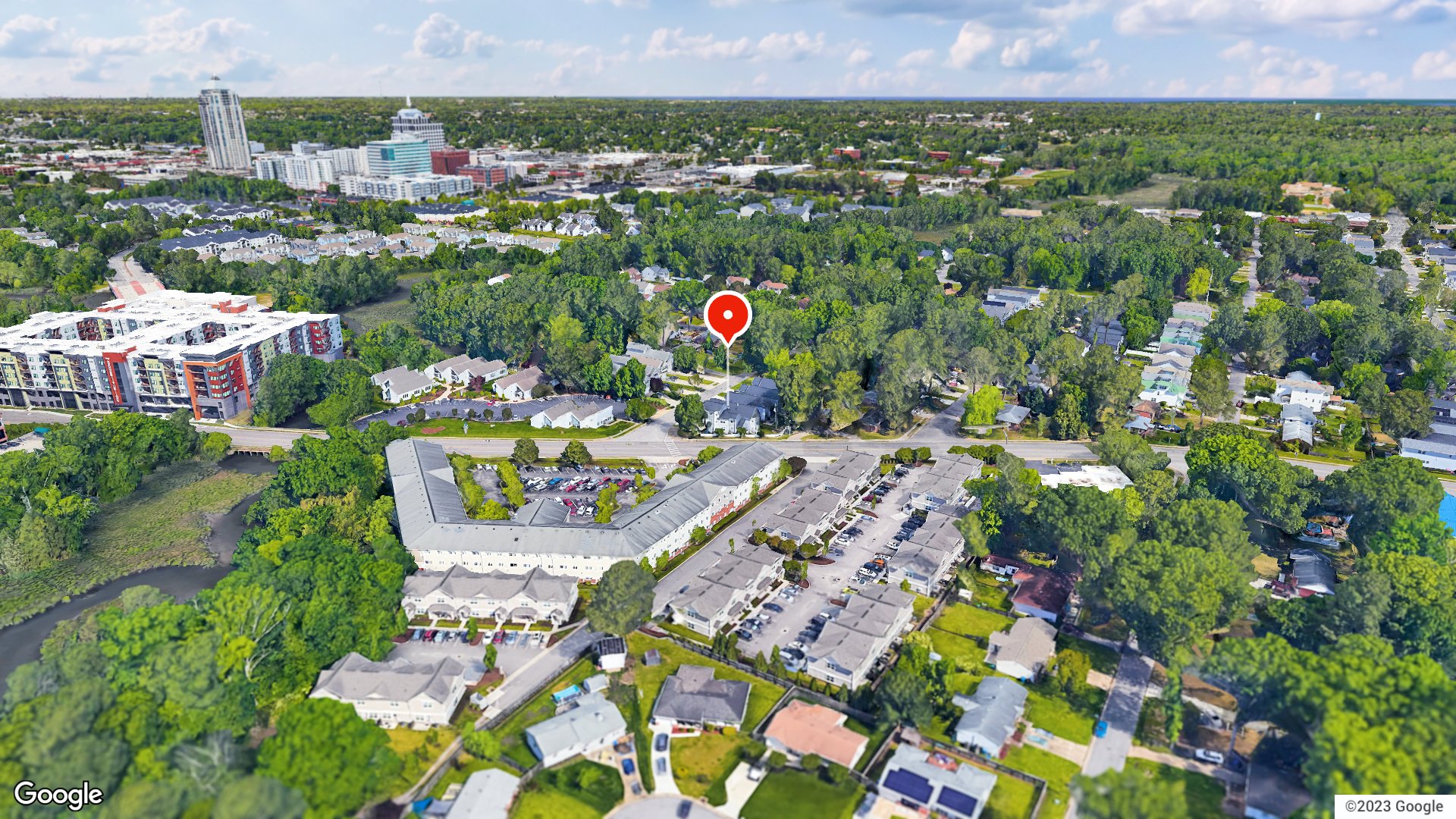 Aerial view