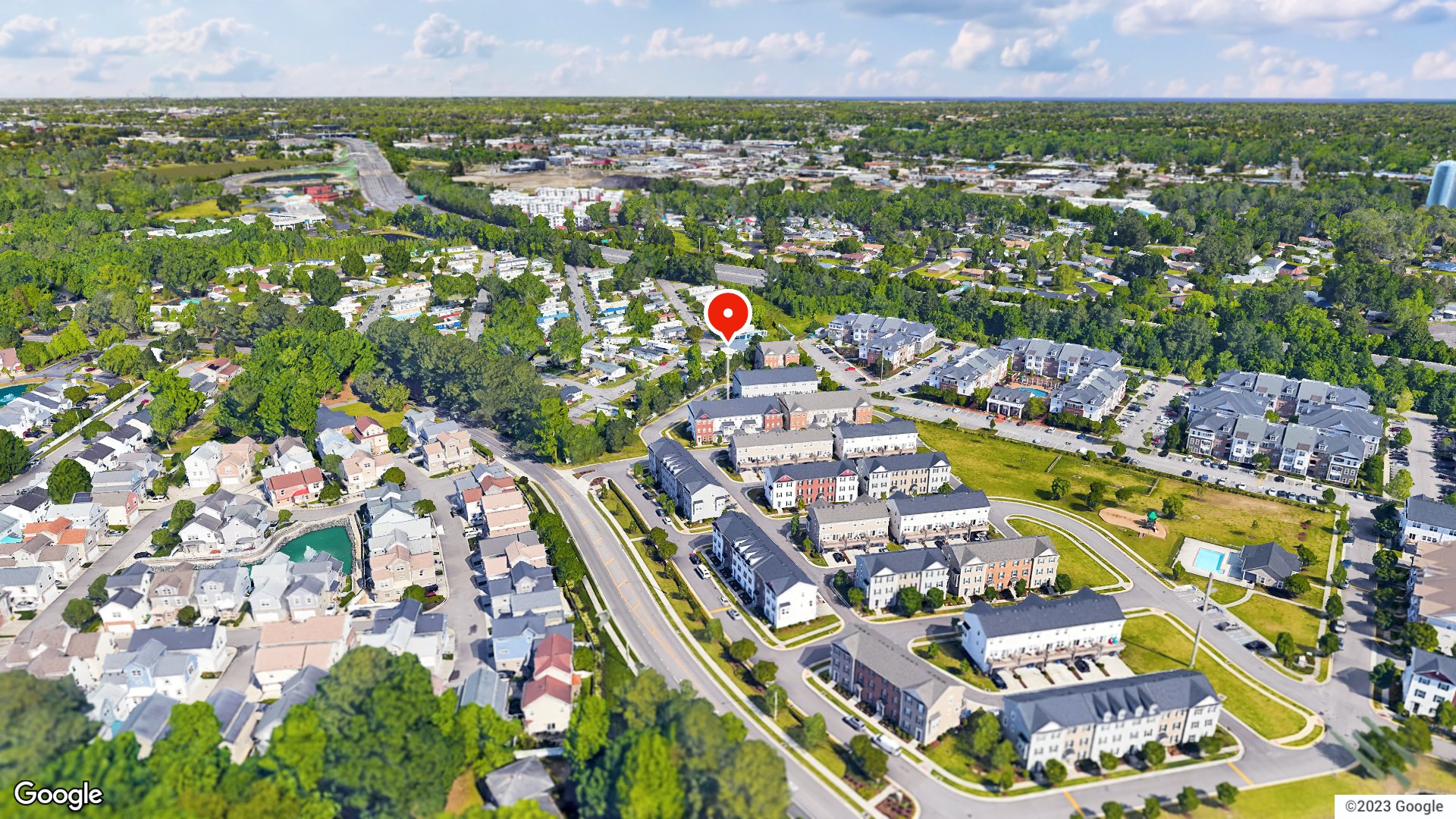 Aerial view
