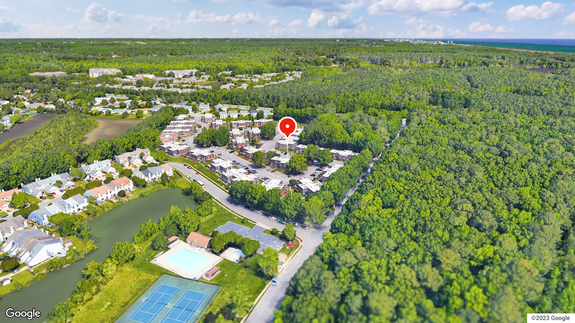 Aerial view