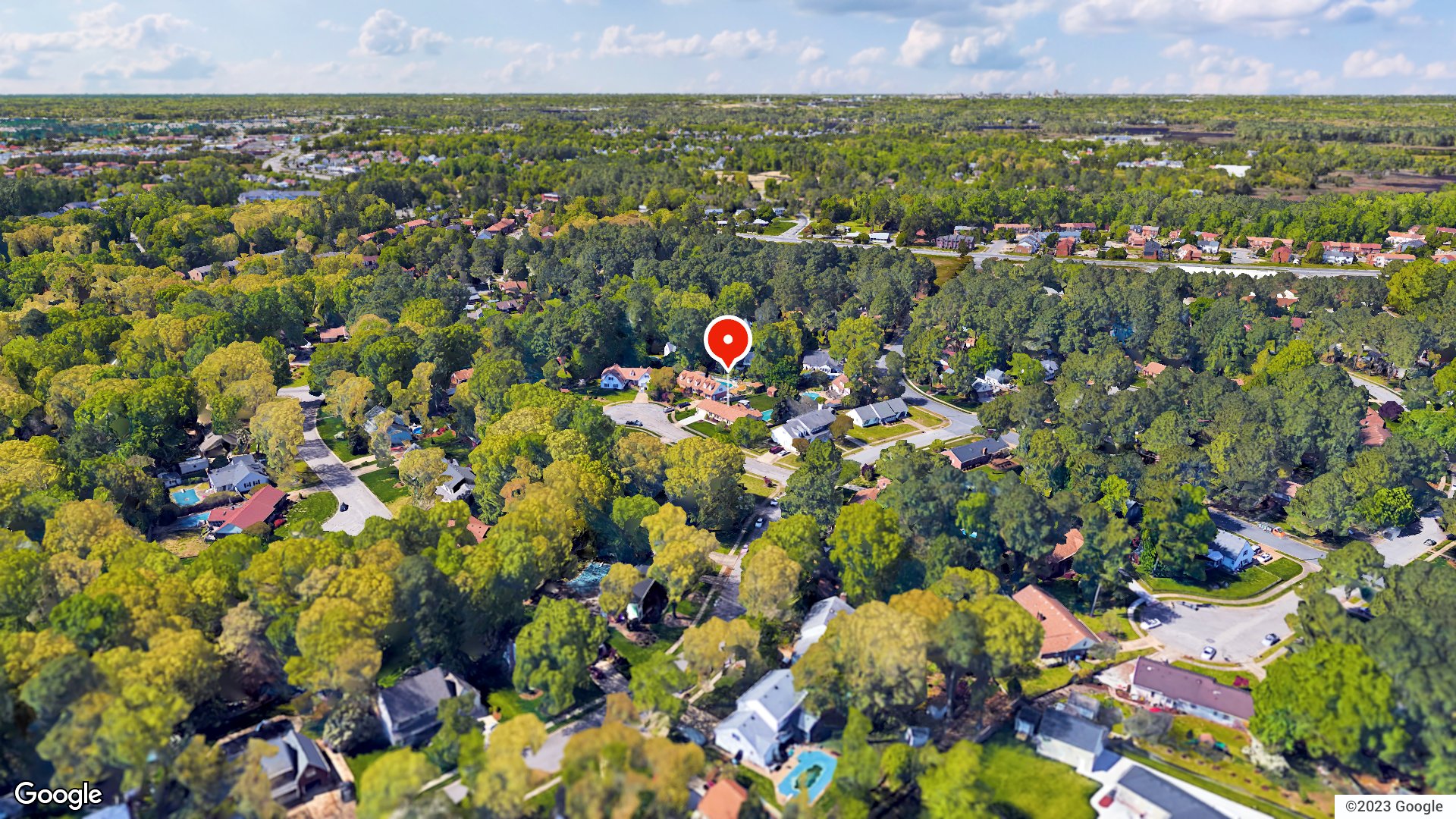 Aerial view