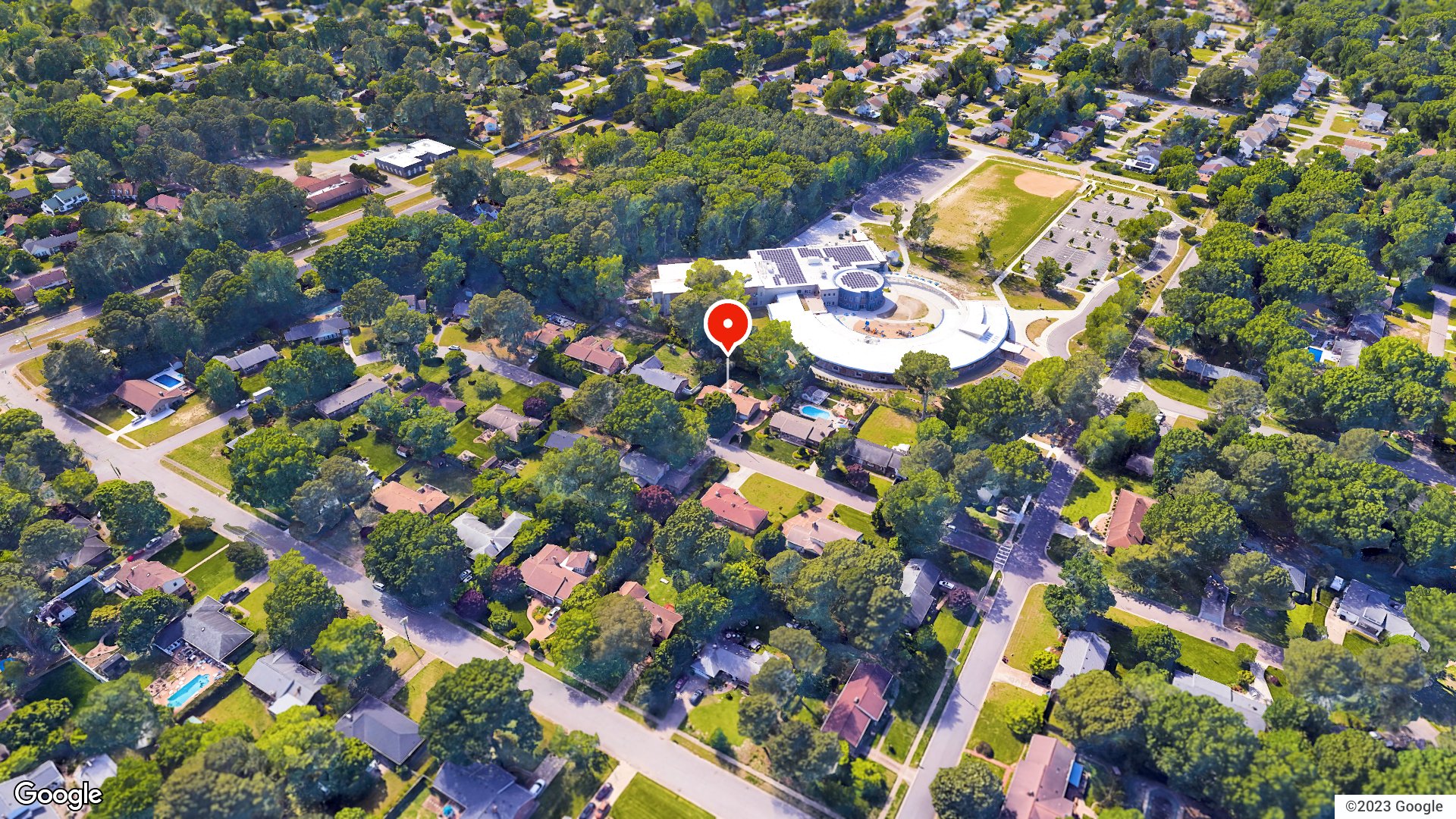 Aerial view
