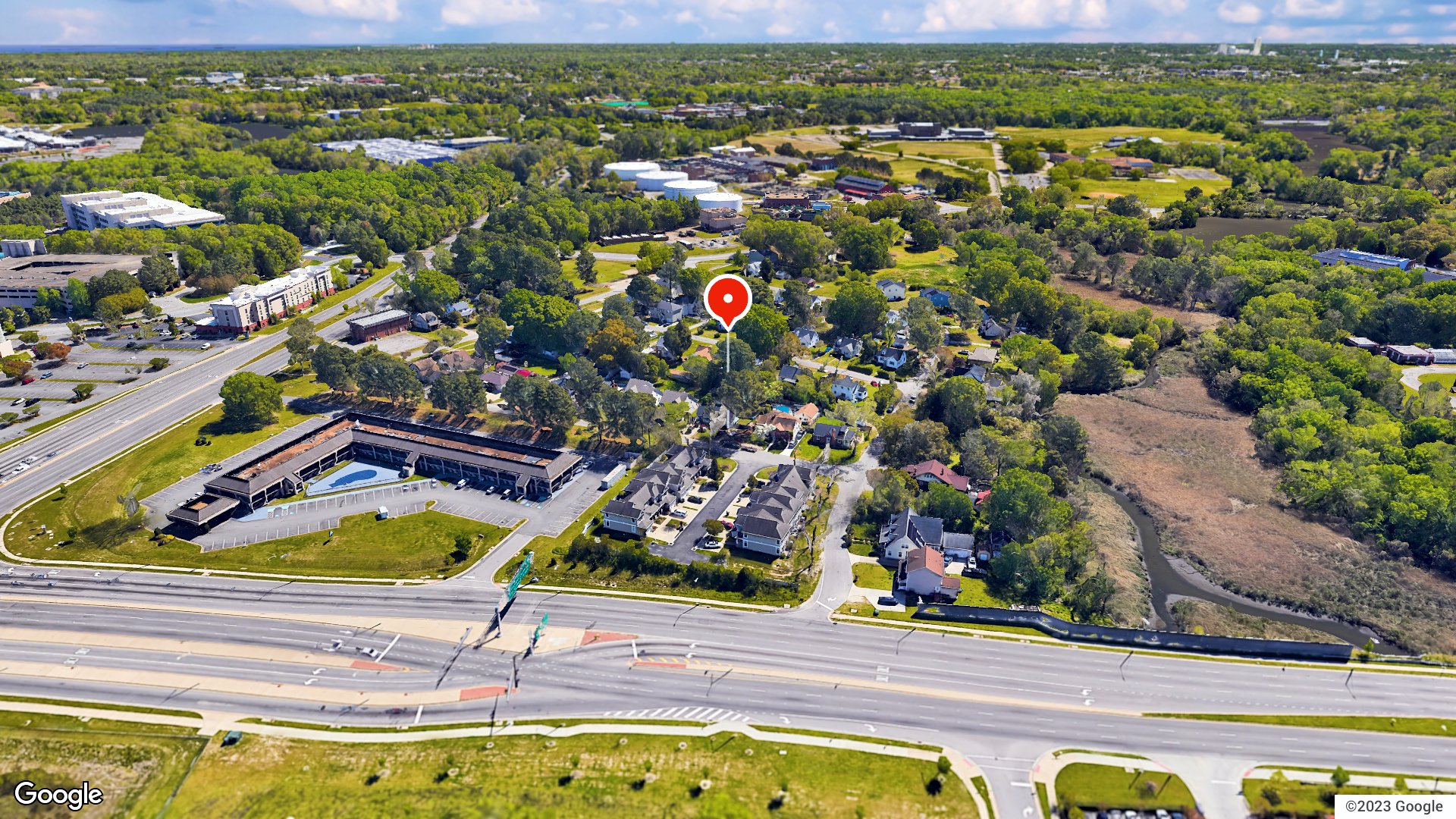 Aerial view