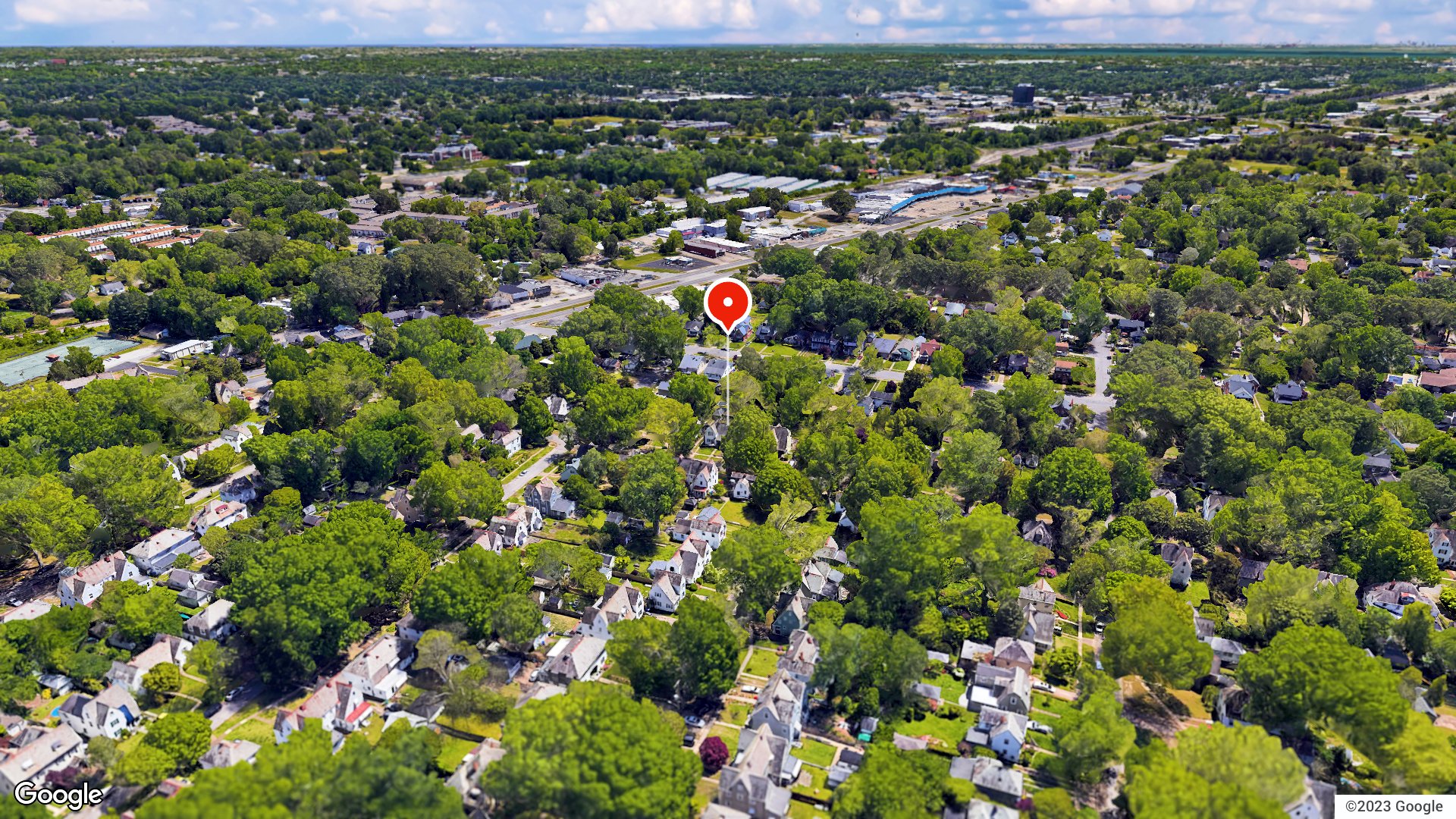 Aerial view