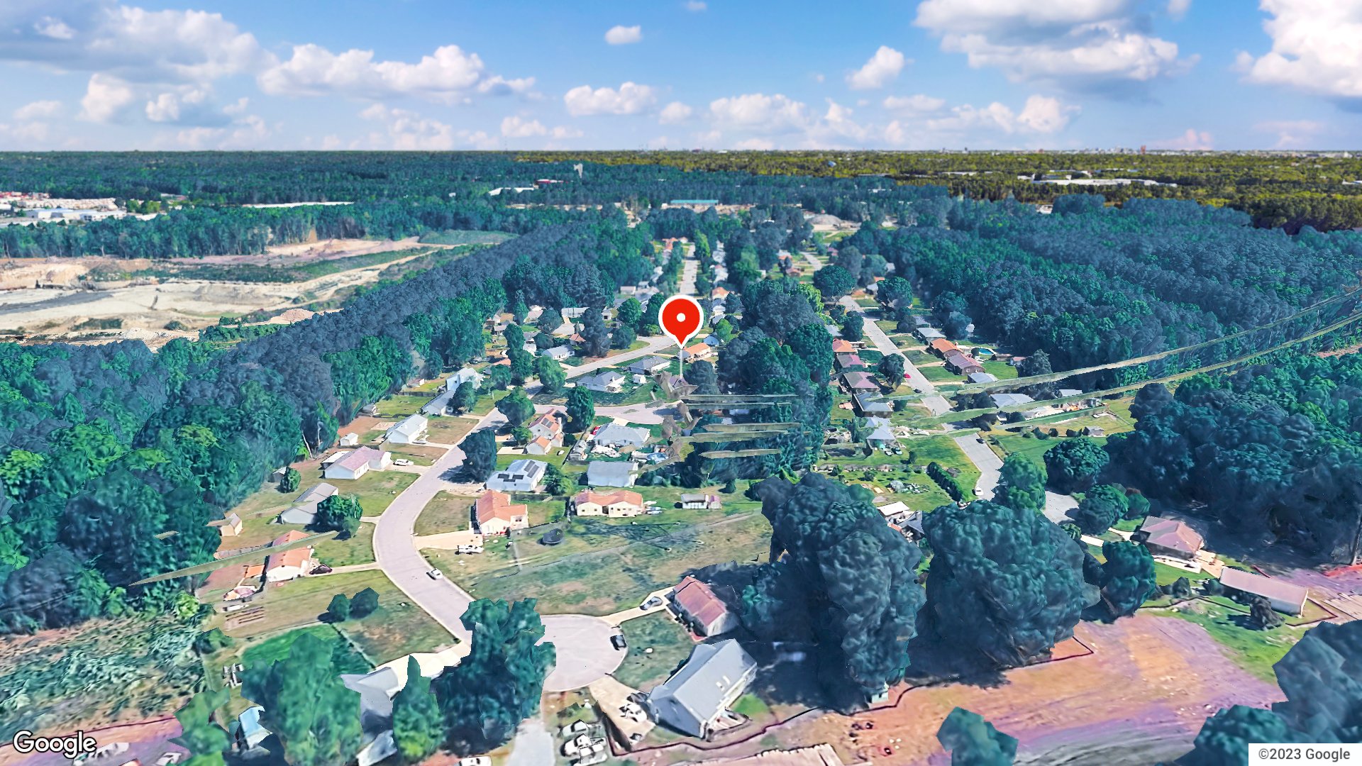 Aerial view