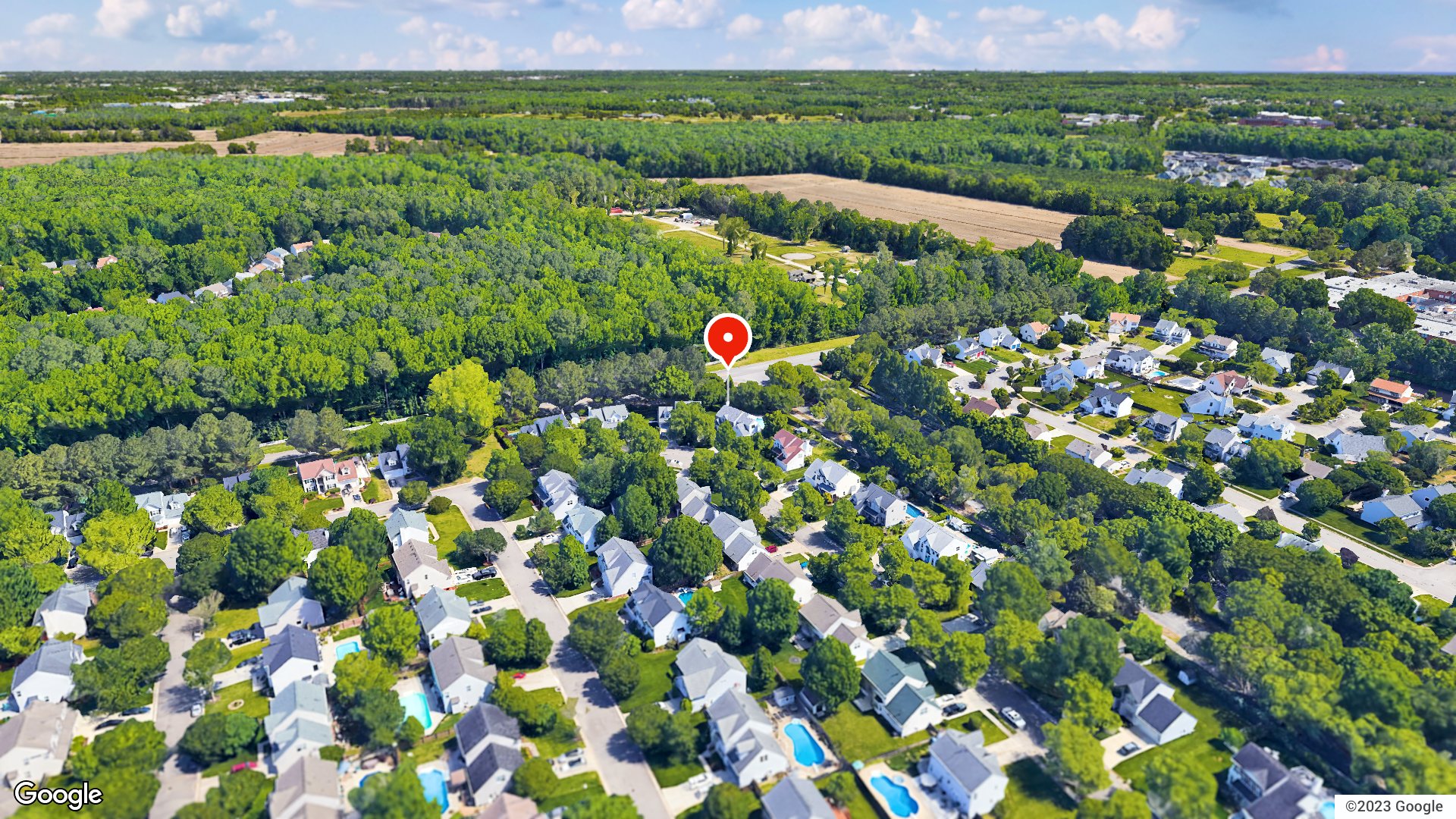 Aerial view