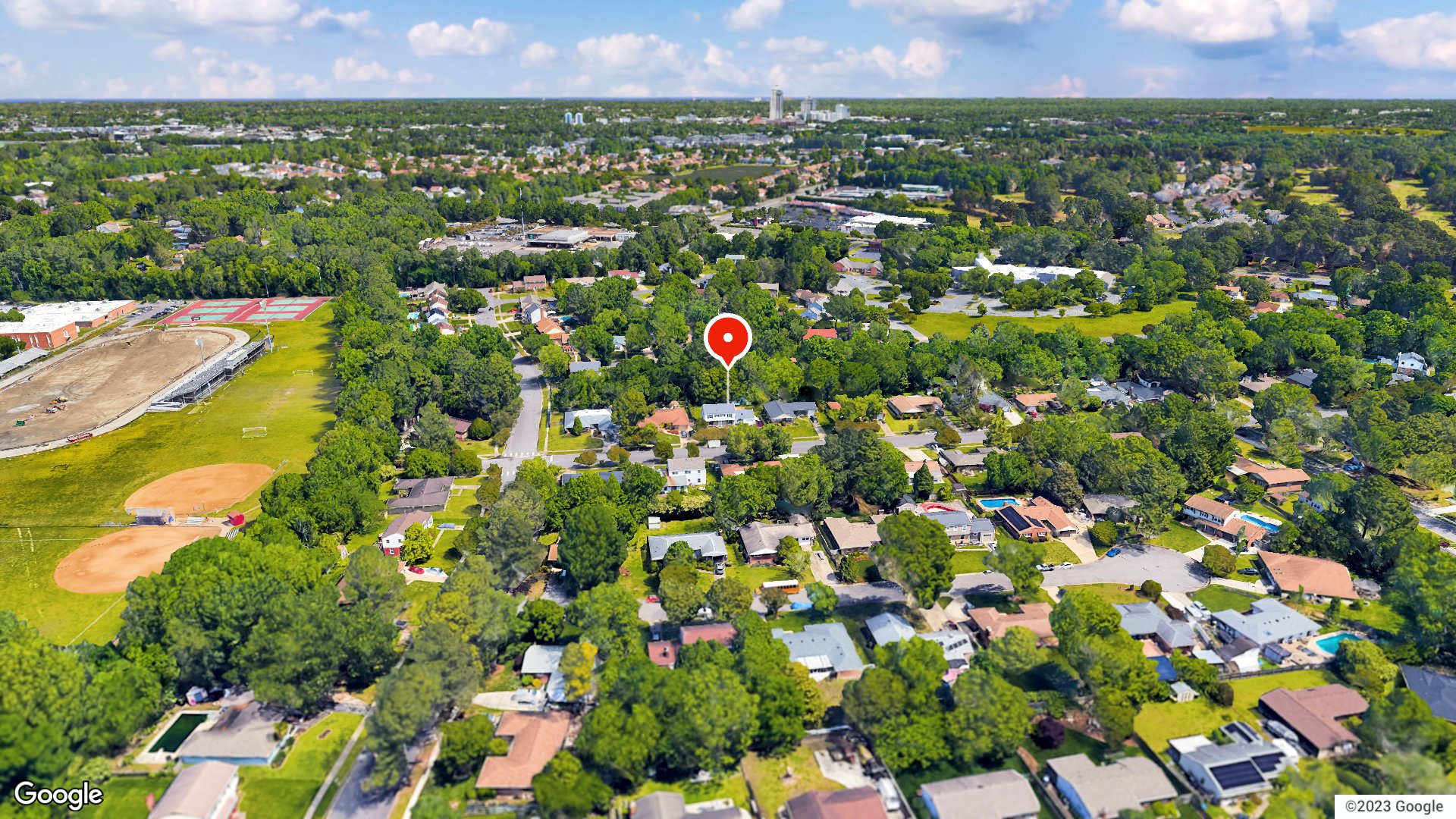 Aerial view