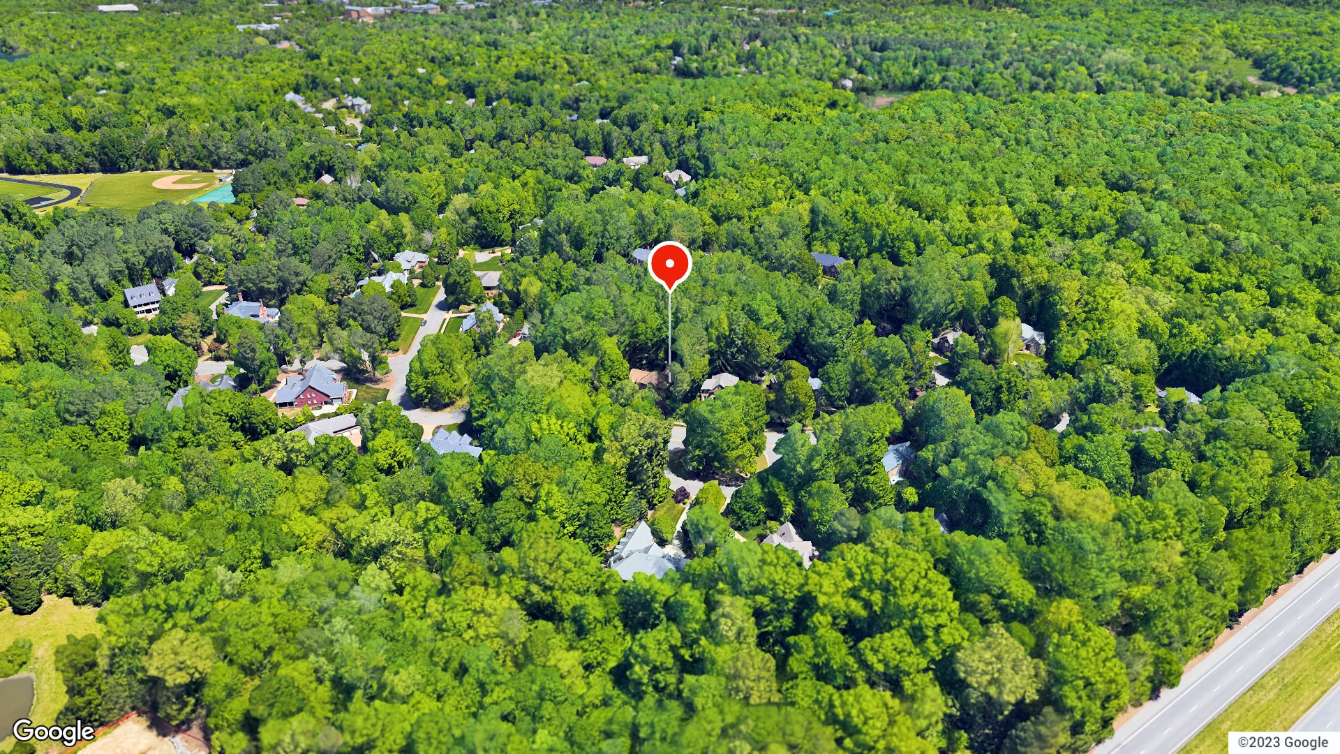 Aerial view