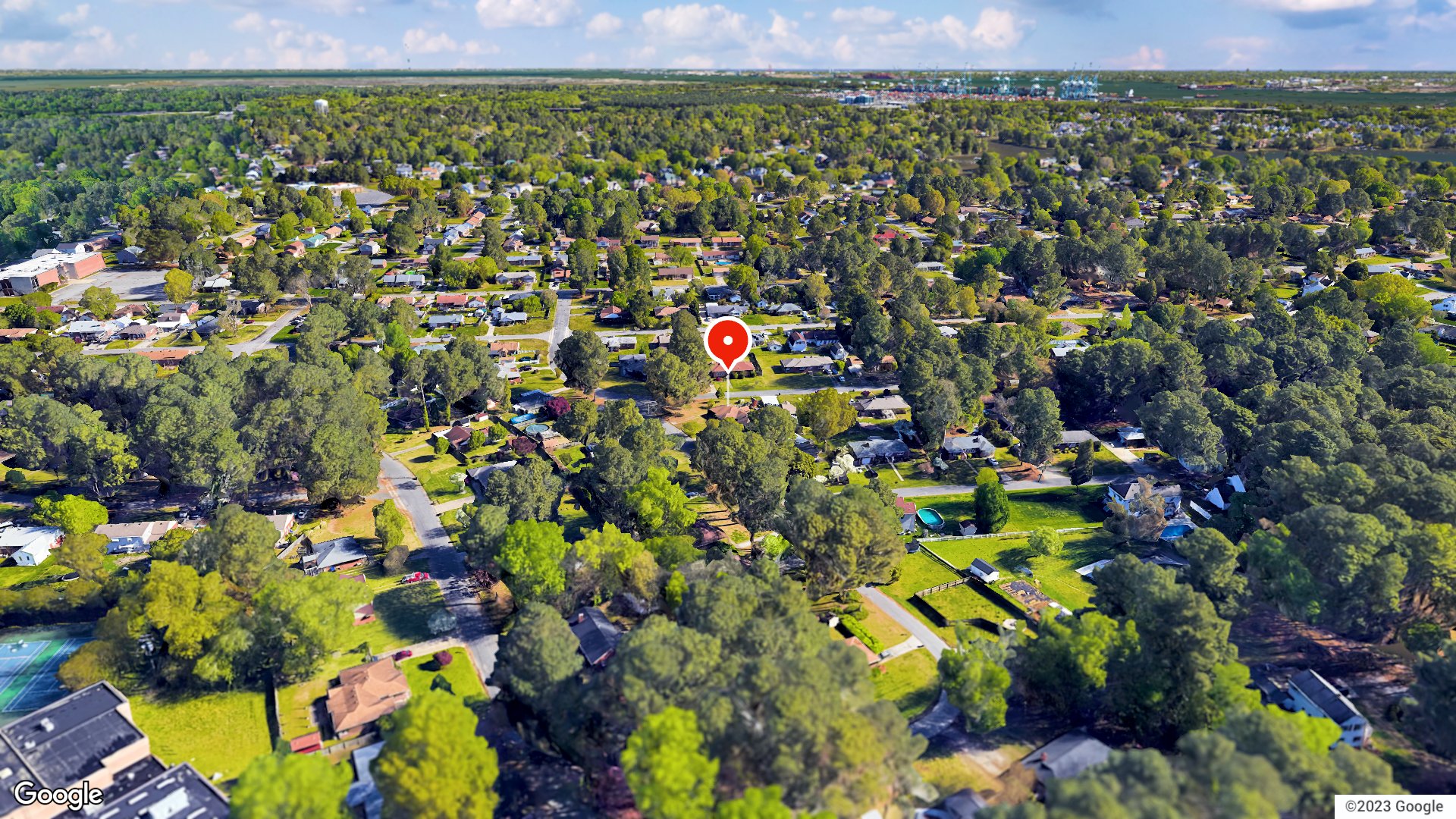 Aerial view
