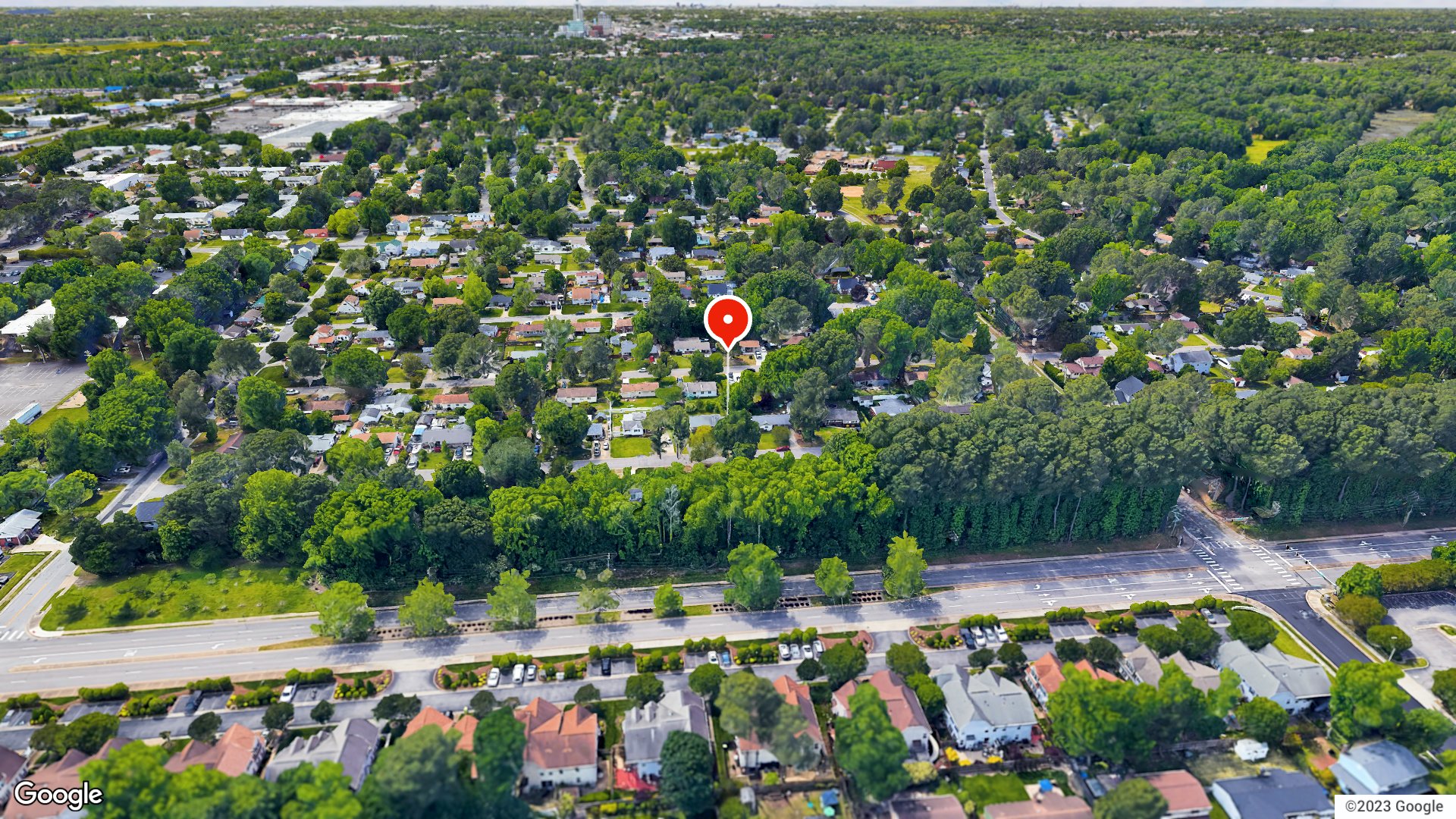 Aerial view
