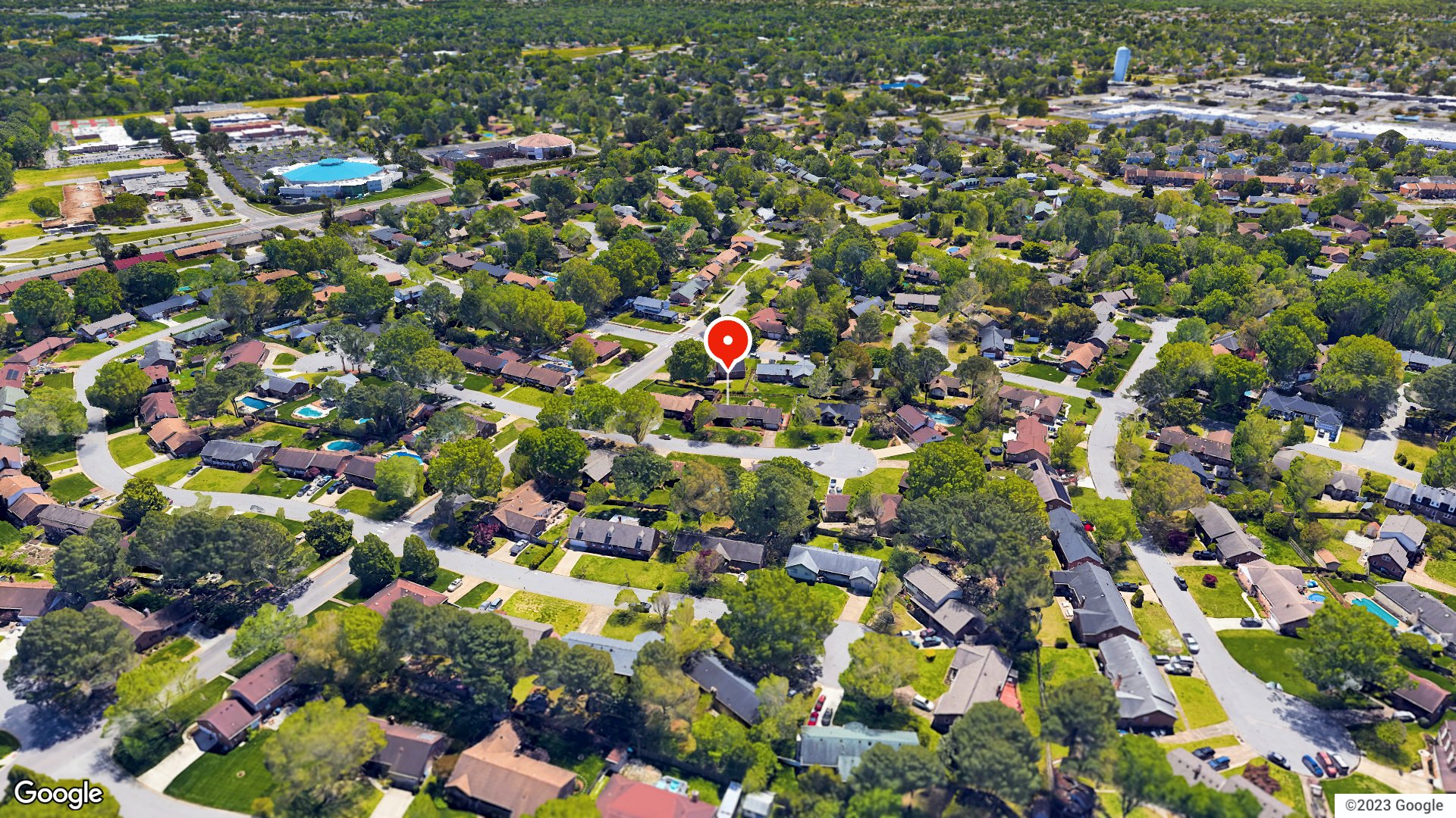 Aerial view