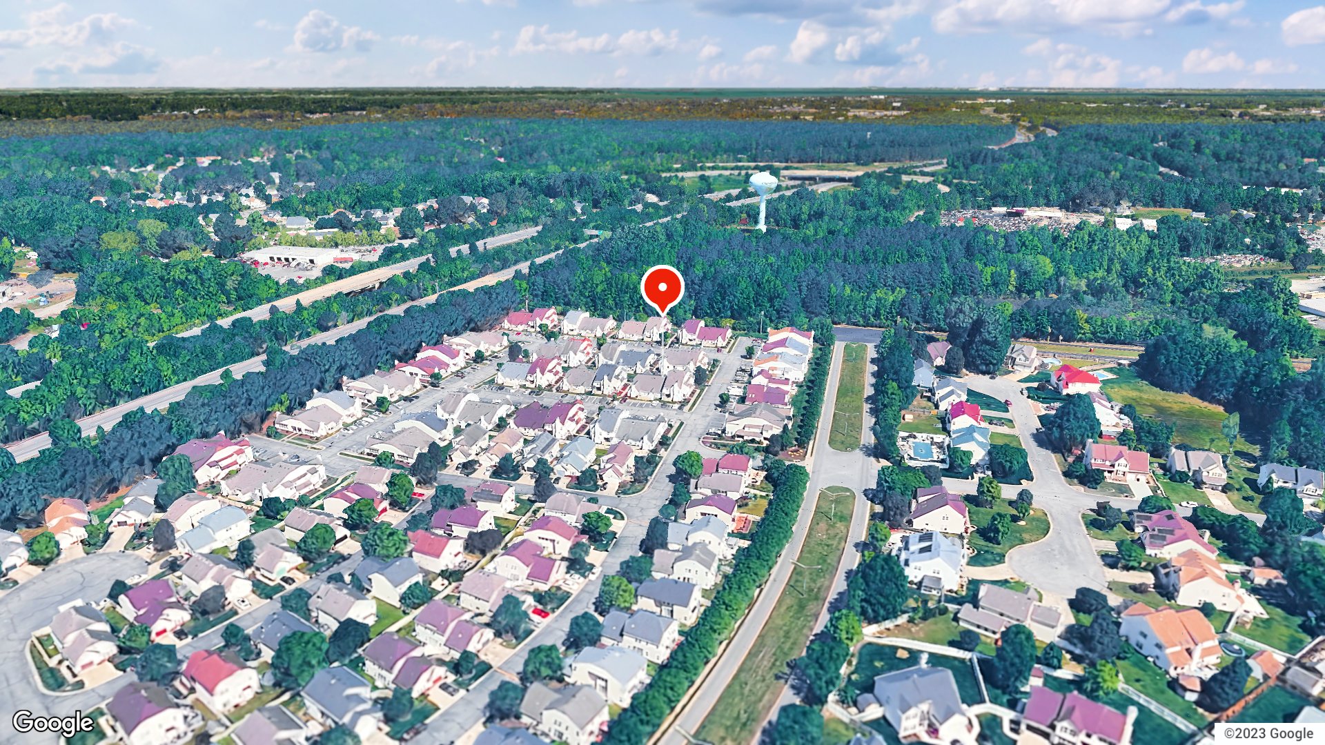Aerial view